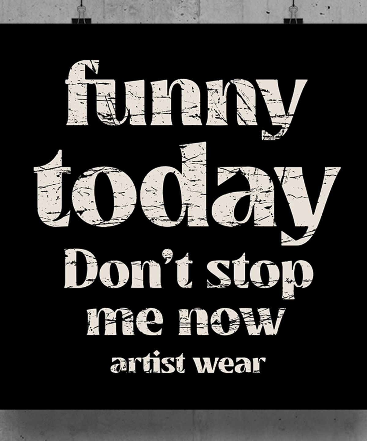 아티스트웨어(ARTISTWEAR) [ATW] 퍼니투데이 피그먼트 맨투맨_GB