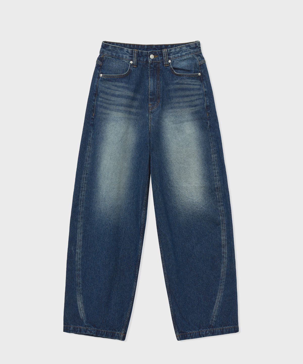 노운(NOUN) corduroy denim pants (blue)