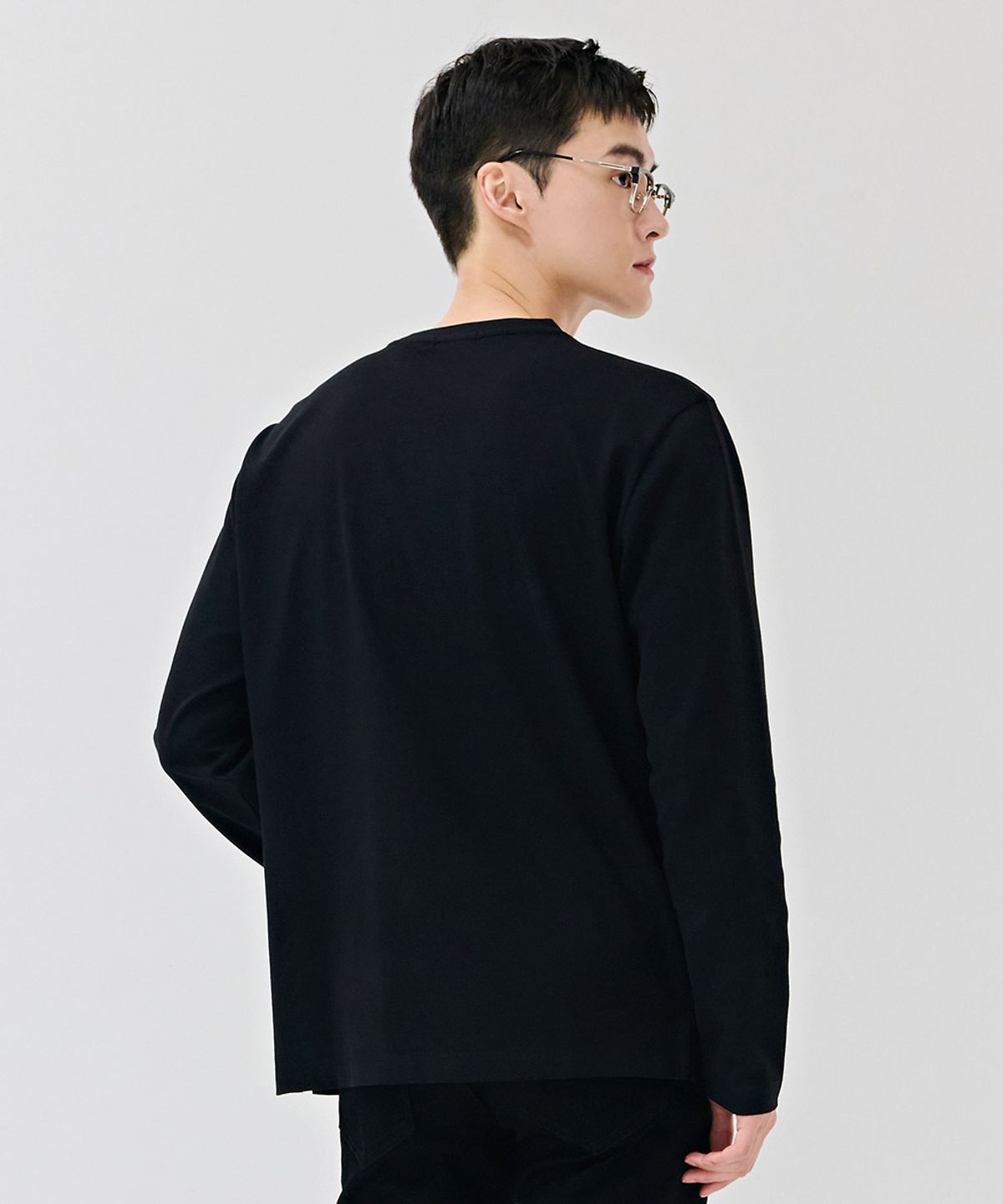 체이스컬트(CHASECULT) 남성 베이직 긴팔 티셔츠-DEZK5101B03