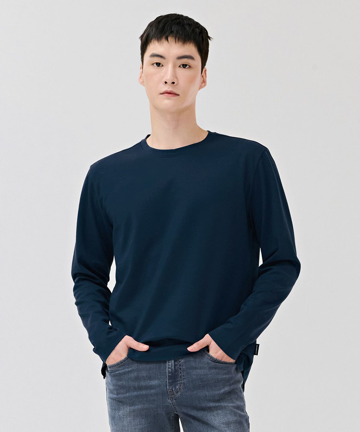 체이스컬트(CHASECULT) 남성 베이직 긴팔 티셔츠-DEZK5101B0G
