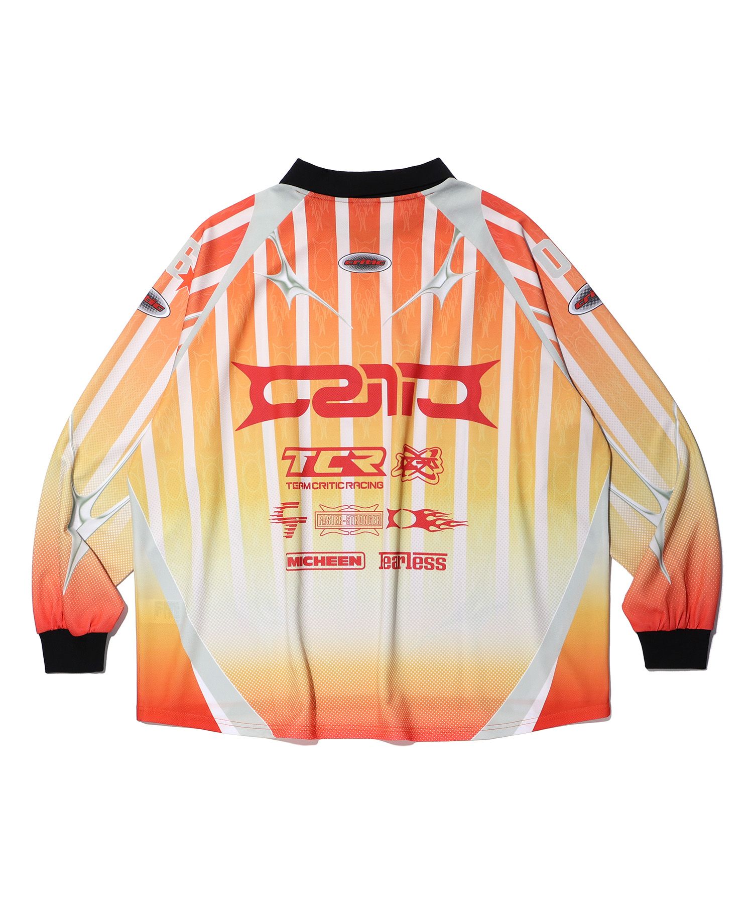 CRITICのWORMHOLE CHROME RACING JERSEY 全2色 크리틱(CRITIC) WORMHOLE CHROME RACING JERSEY RED - 사이즈
