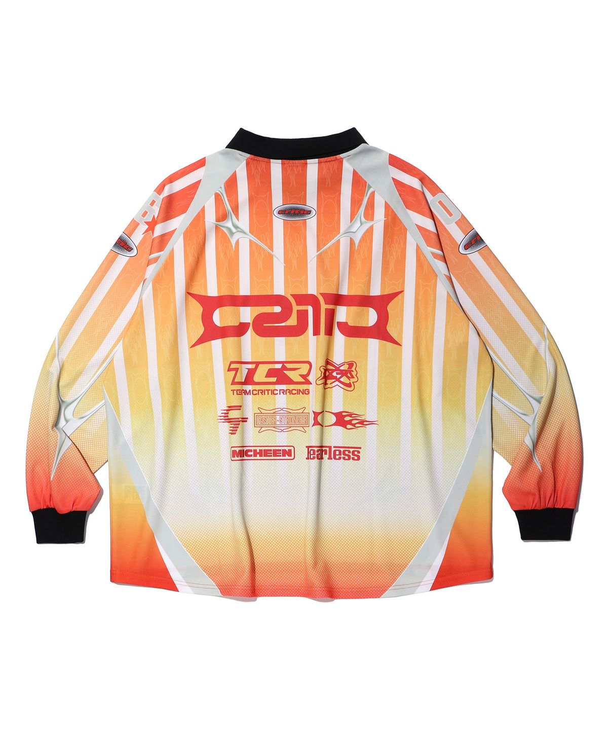 크리틱(CRITIC) WORMHOLE CHROME RACING JERSEY RED