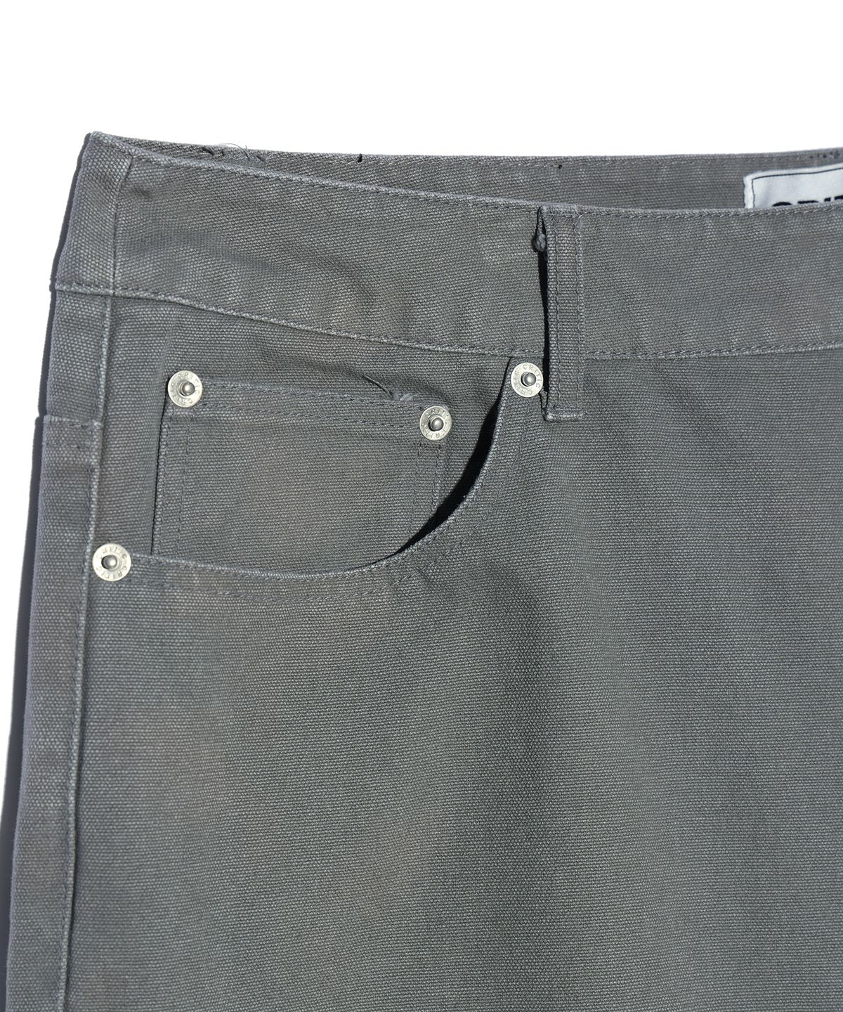 크리틱(CRITIC) WORMHOLE RACING SET UP WORK PANTS GREY
