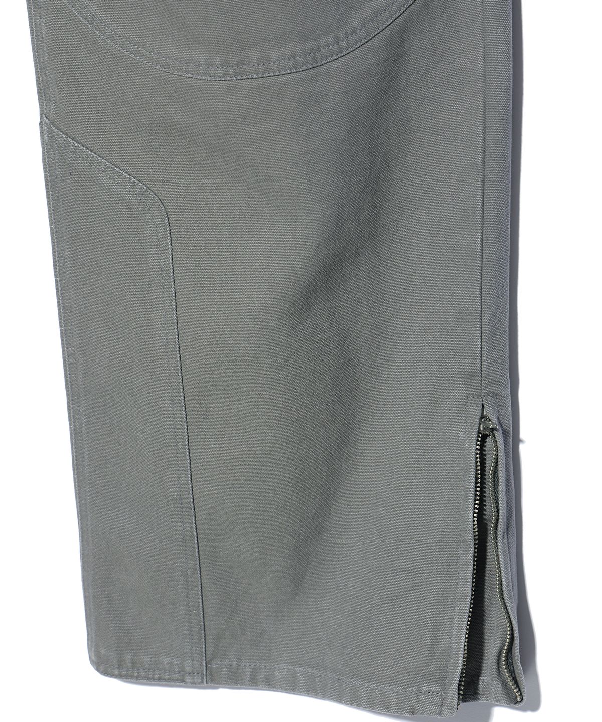 크리틱(CRITIC) WORMHOLE RACING SET UP WORK PANTS GREY