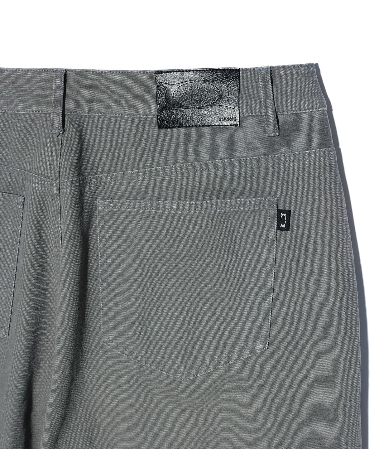 크리틱(CRITIC) WORMHOLE RACING SET UP WORK PANTS GREY