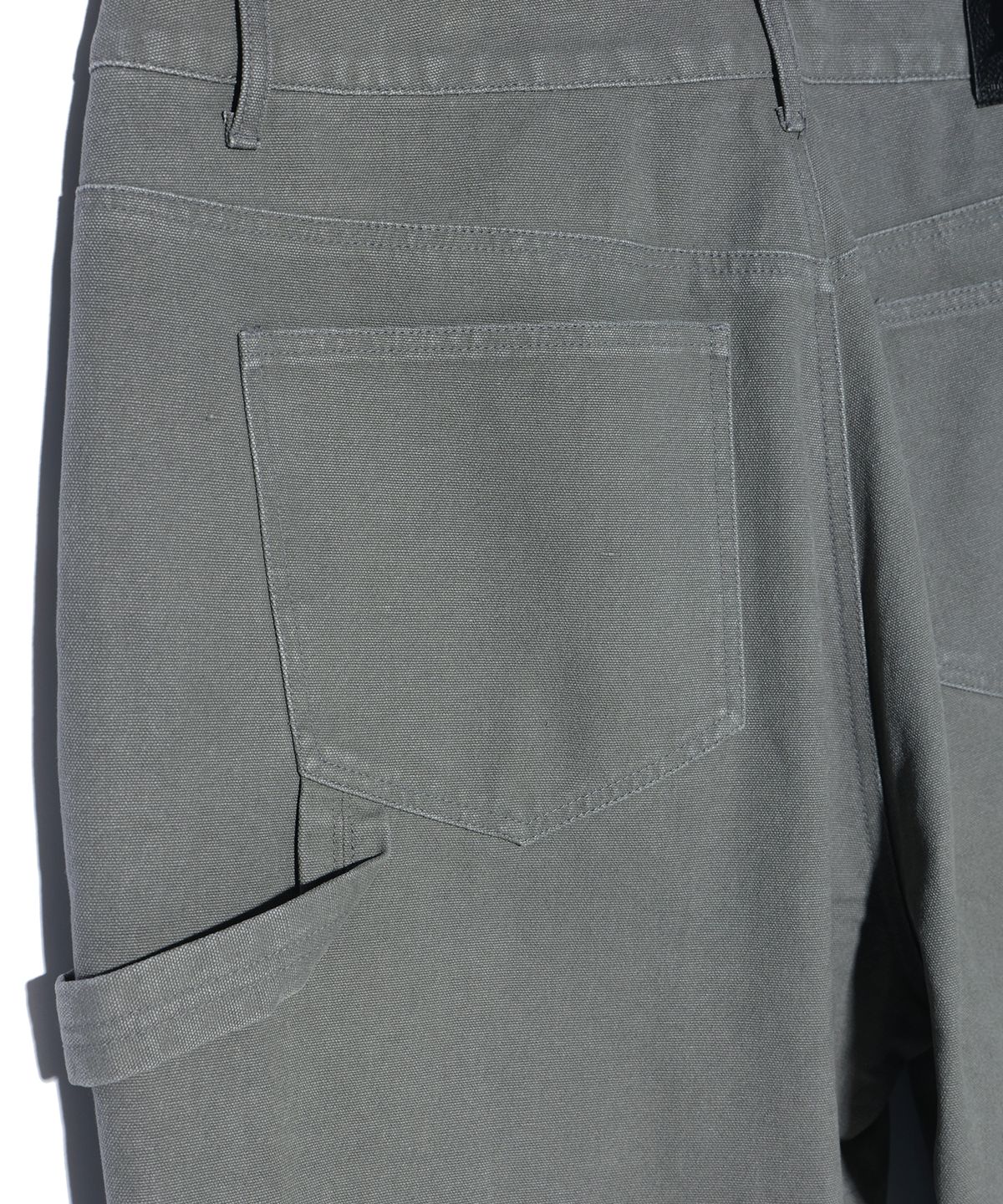 크리틱(CRITIC) WORMHOLE RACING SET UP WORK PANTS GREY