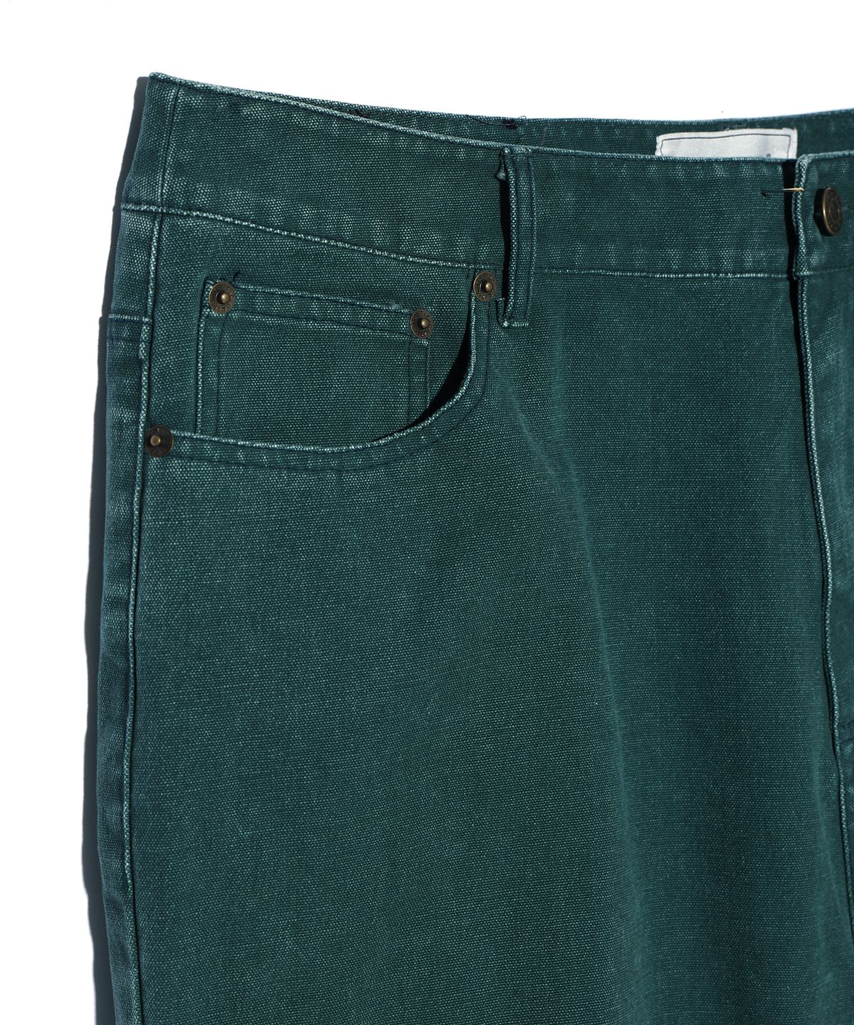 크리틱(CRITIC) WORMHOLE RACING SET UP WORK PANTS GREEN