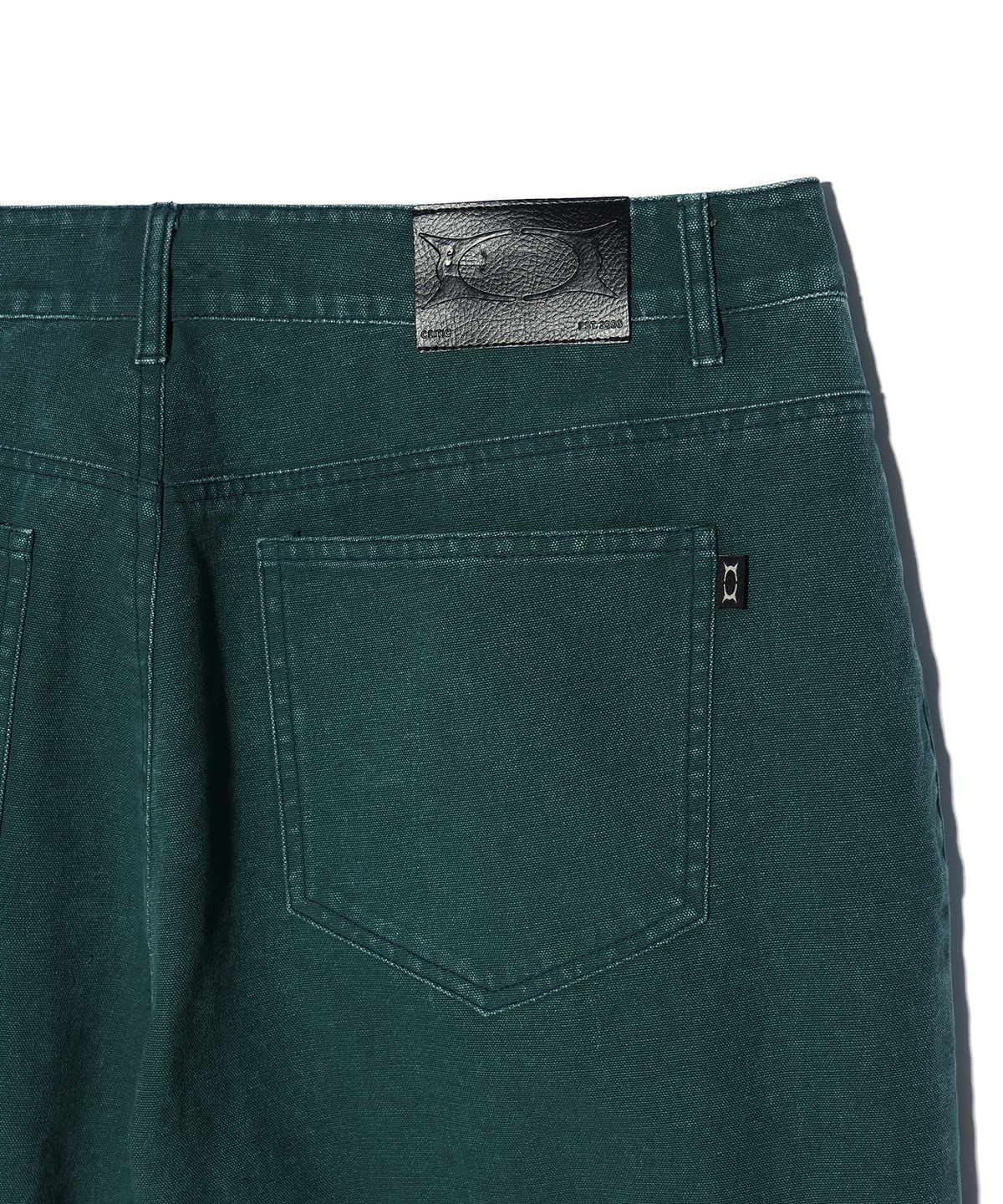 크리틱(CRITIC) WORMHOLE RACING SET UP WORK PANTS GREEN