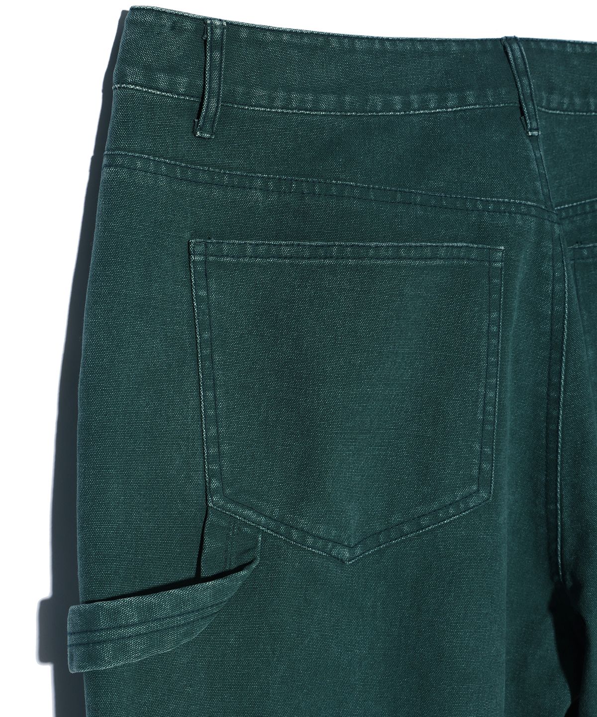 크리틱(CRITIC) WORMHOLE RACING SET UP WORK PANTS GREEN