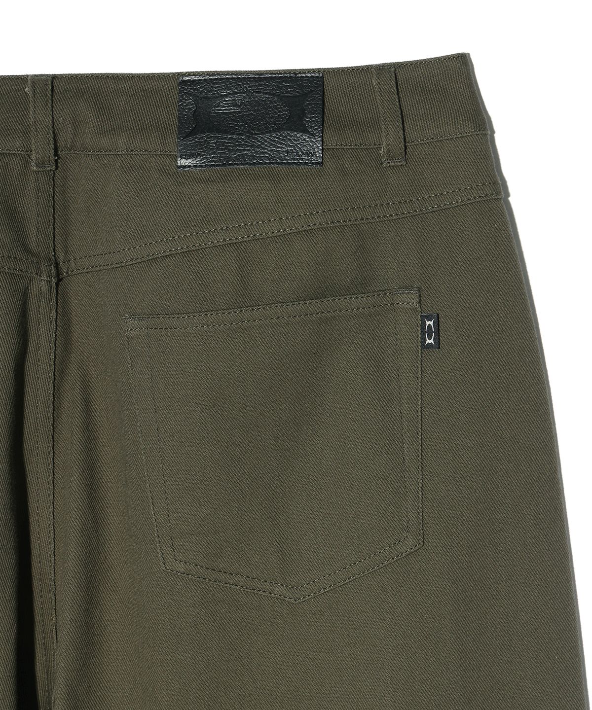 크리틱(CRITIC) WORMHOLE STUD PANTS KHAKI