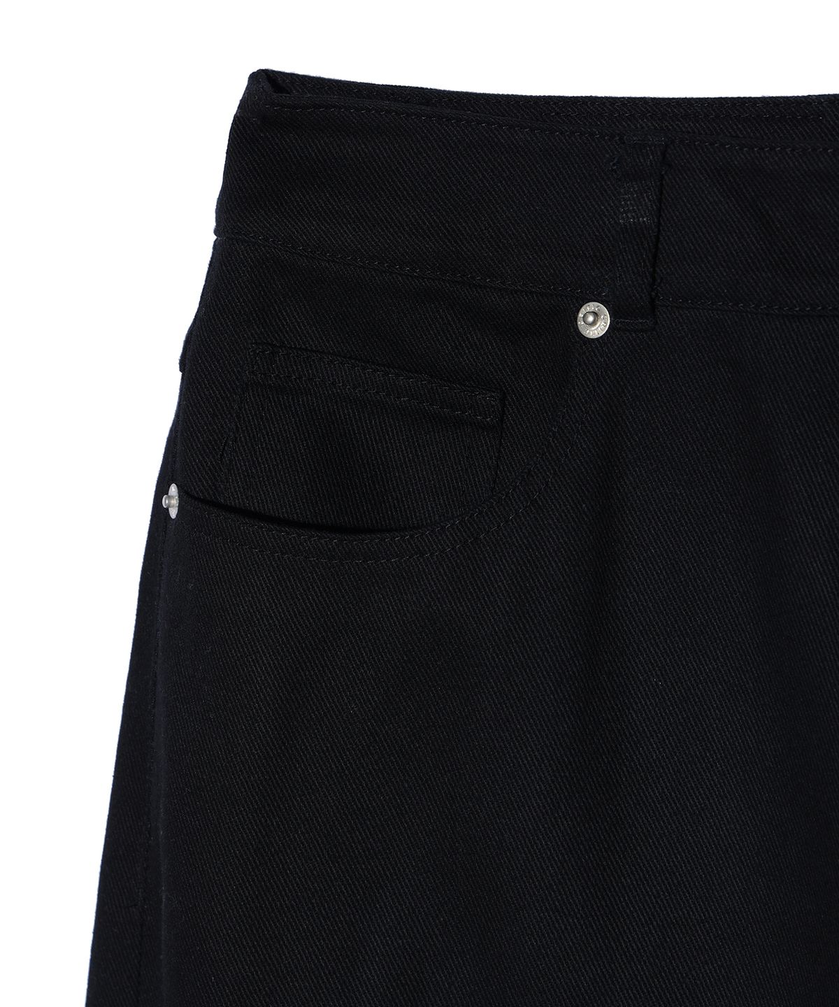 크리틱(CRITIC) WORMHOLE STUD PANTS BLACK