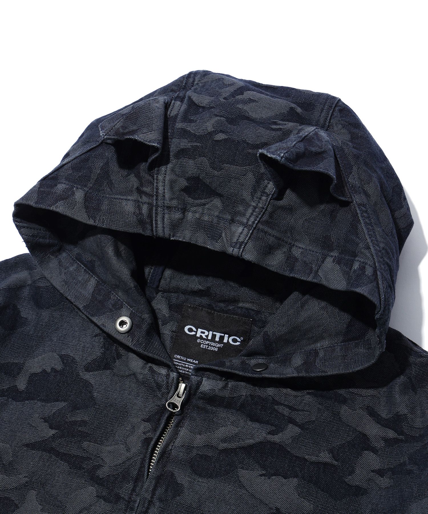 パーカー・フーディ [CRITIC] DEVIL EARS CAMO WASHING SET UP DENIM HOODY ZIP UP MUSINSA | CRITIC DEVIL EARS CAMO WASHING SET UP DENIM HOODY
