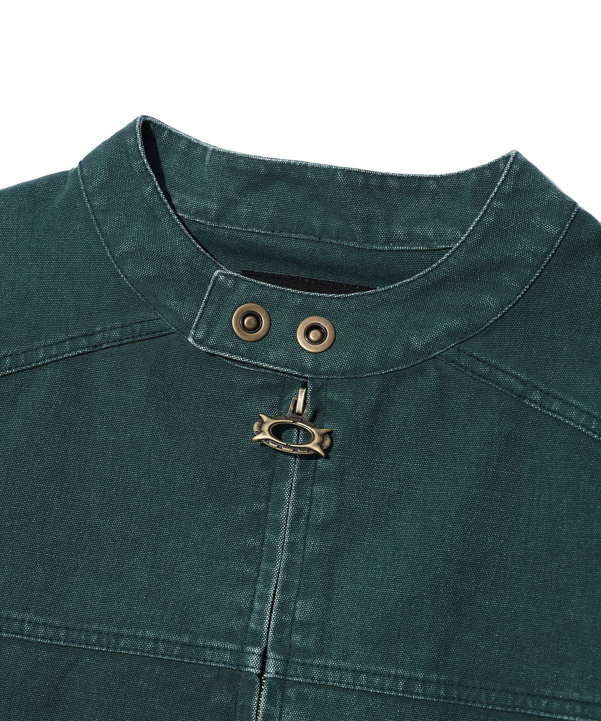 크리틱(CRITIC) WORMHOLE RACING SET UP WORK JACKET GREEN