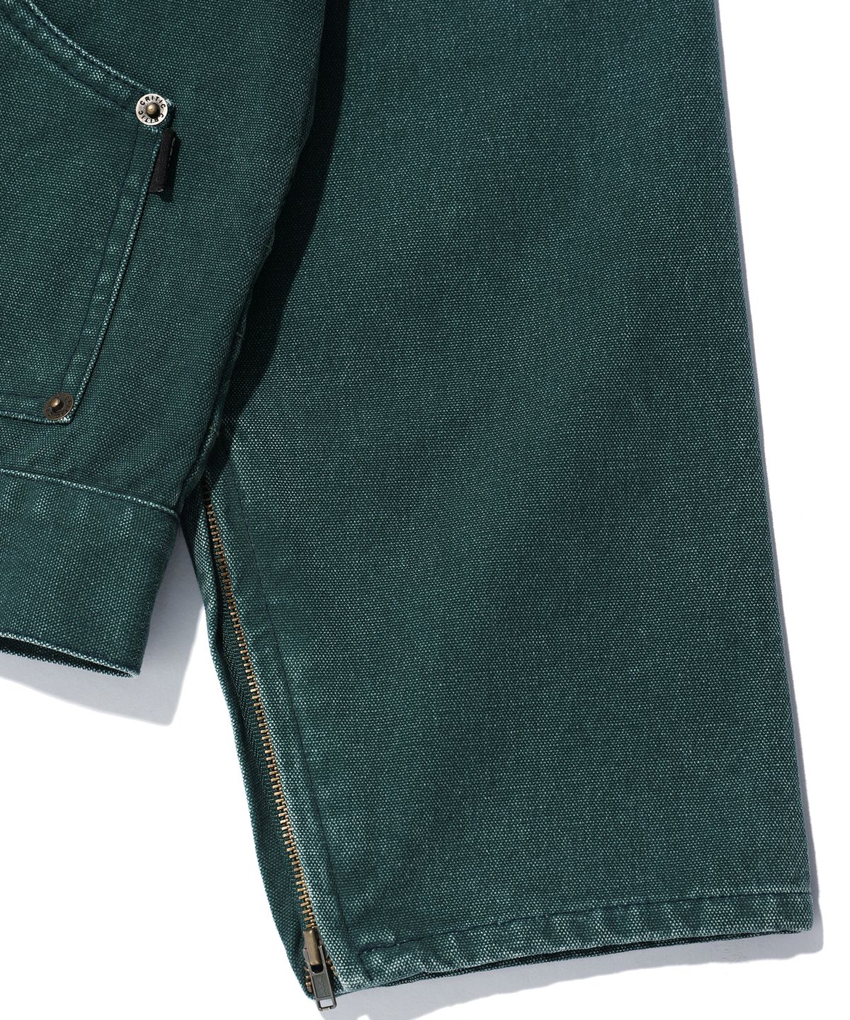 크리틱(CRITIC) WORMHOLE RACING SET UP WORK JACKET GREEN