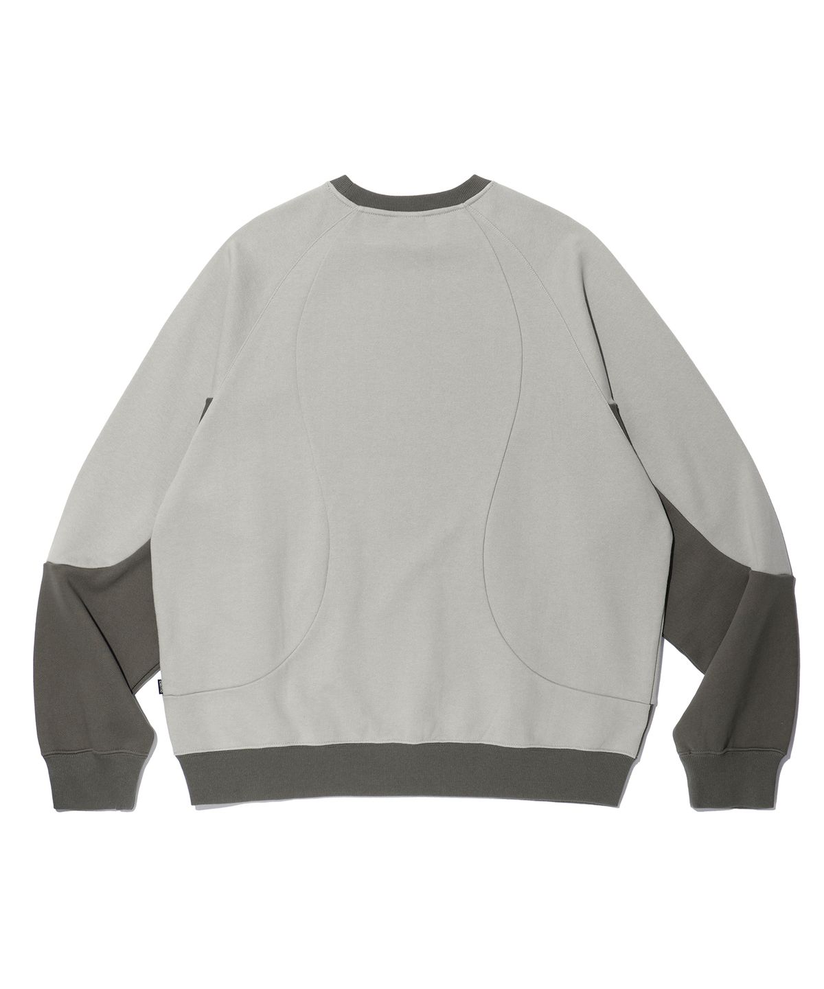 크리틱(CRITIC) WORMHOLE INCISION SWEATSHIRT GREY