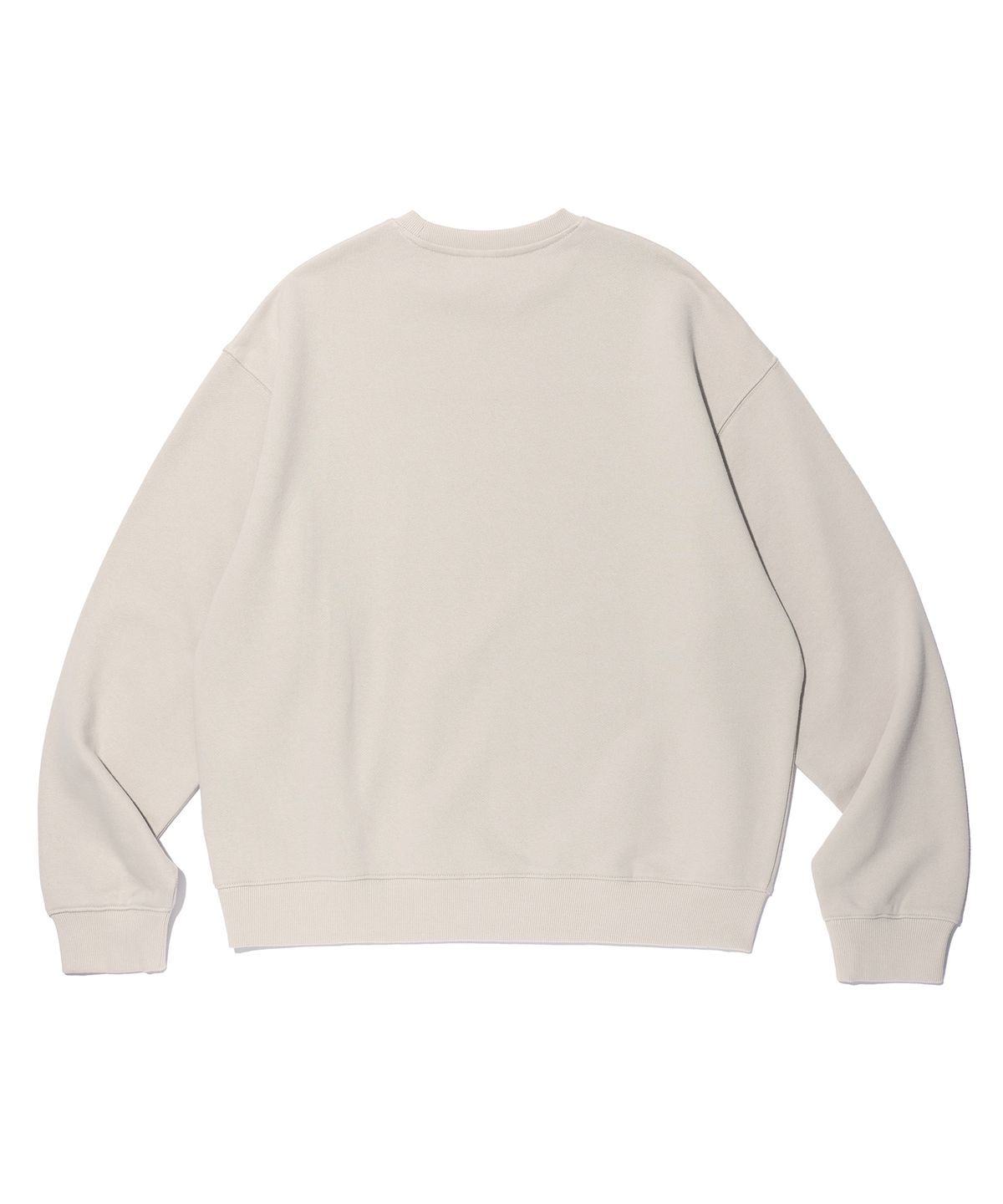 크리틱(CRITIC) BASIC WORMHOLE SWEATSHIRT BEIGE