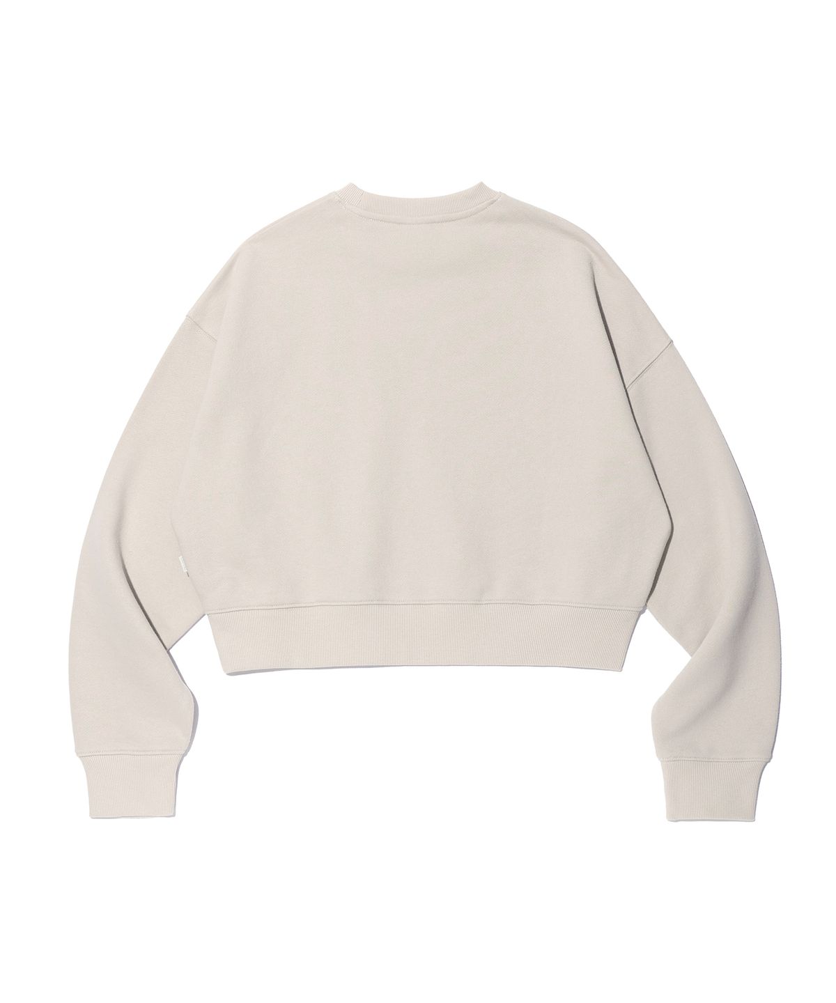 크리틱(CRITIC) BASIC WORMHOLE SWEATSHIRT BEIGE