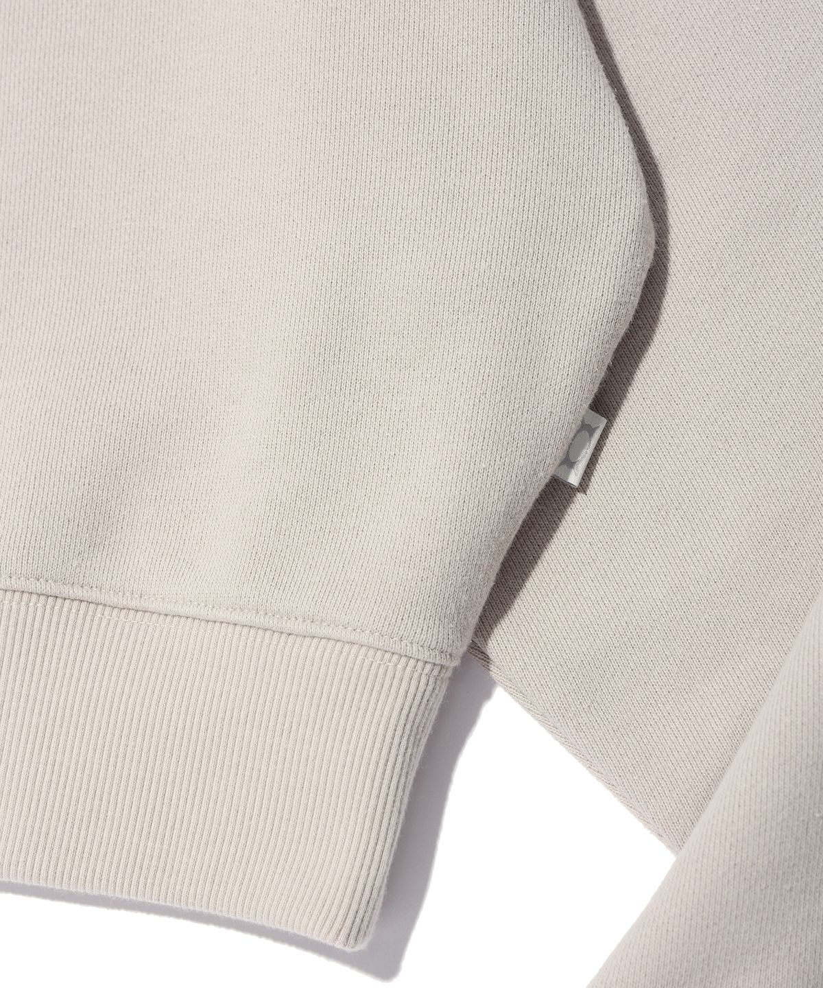 크리틱(CRITIC) BASIC WORMHOLE SWEATSHIRT BEIGE