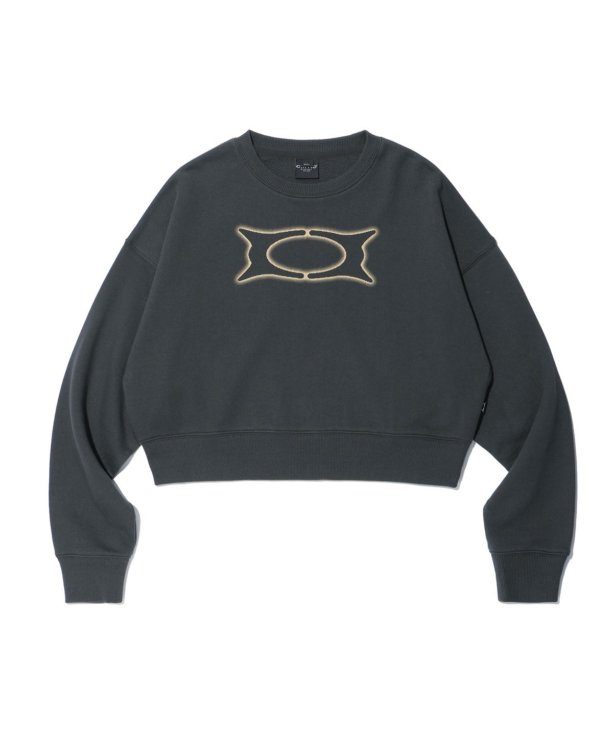 크리틱(CRITIC) BASIC WORMHOLE SWEATSHIRT CHARCOAL