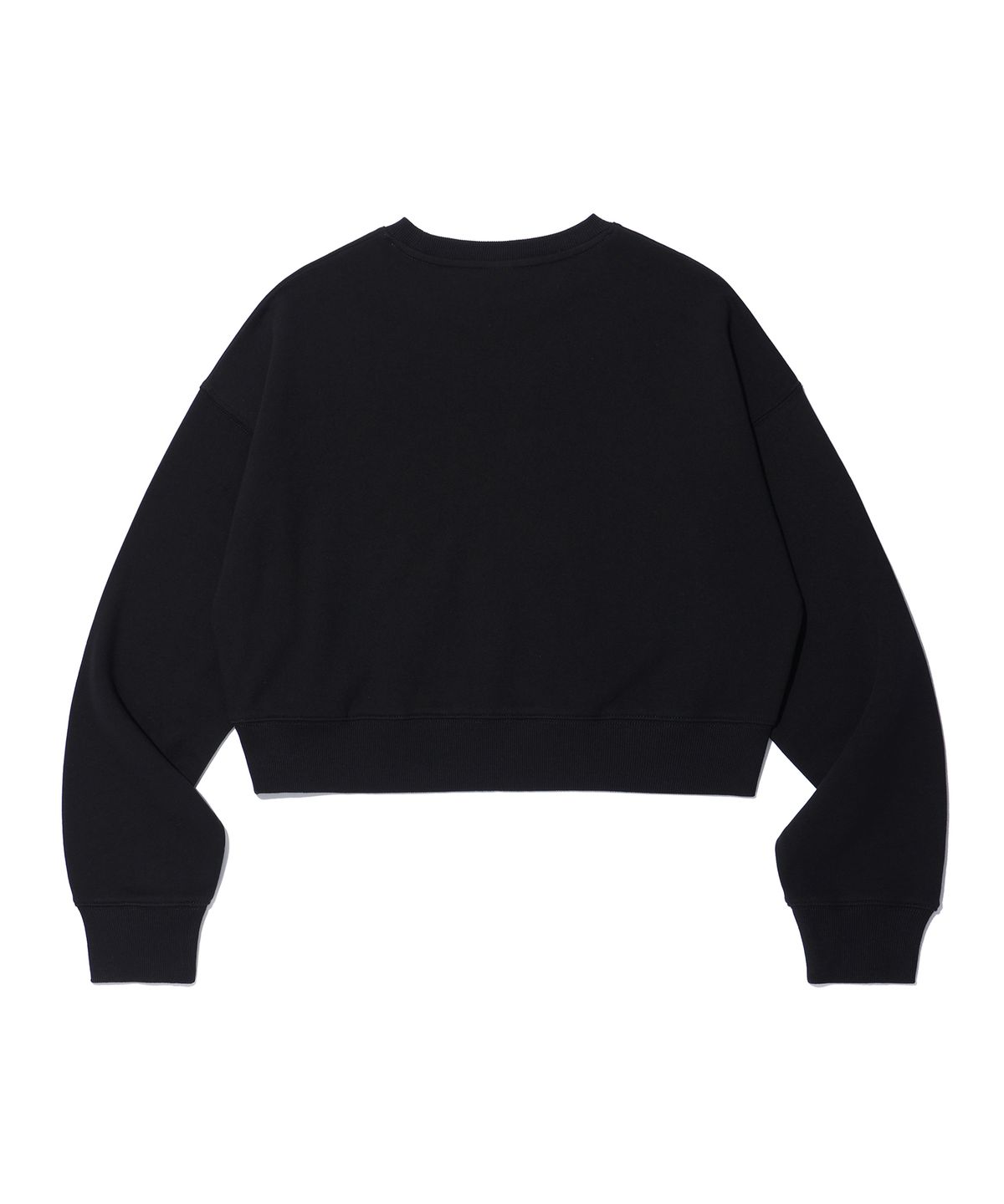 크리틱(CRITIC) BASIC WORMHOLE SWEATSHIRT BLACK