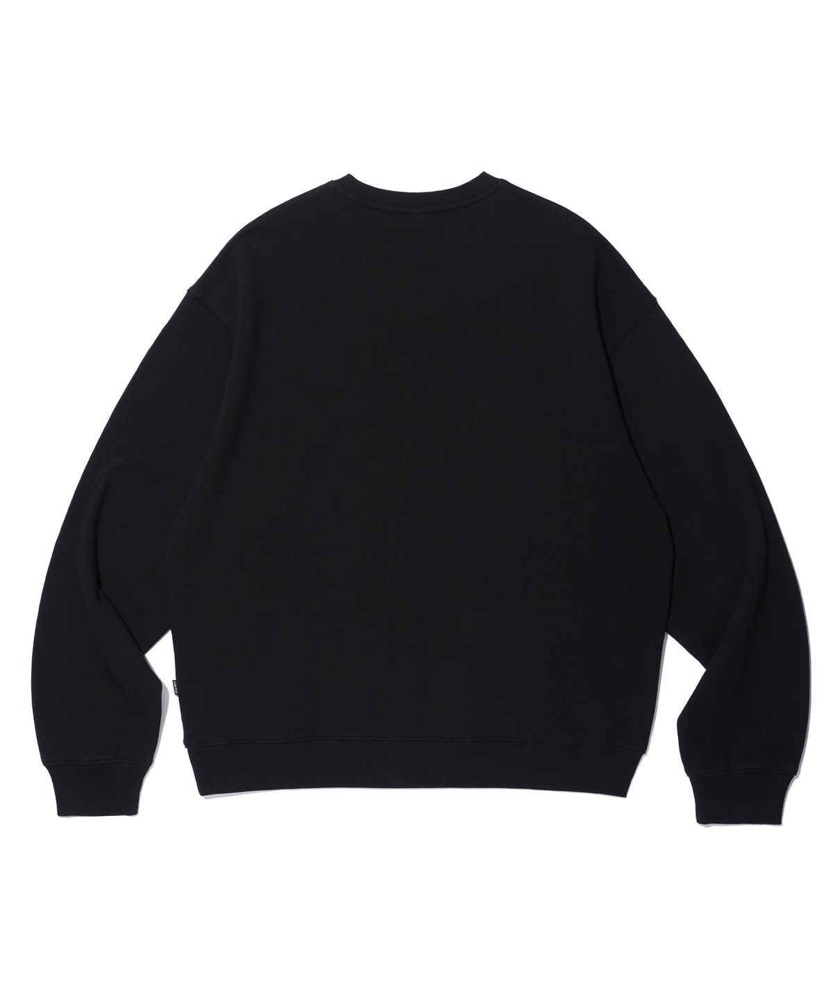 크리틱(CRITIC) BASIC WORMHOLE SWEATSHIRT BLACK