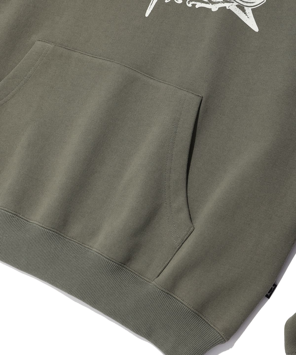 크리틱(CRITIC) DEVIL CRITIC HOODIE KHAKI