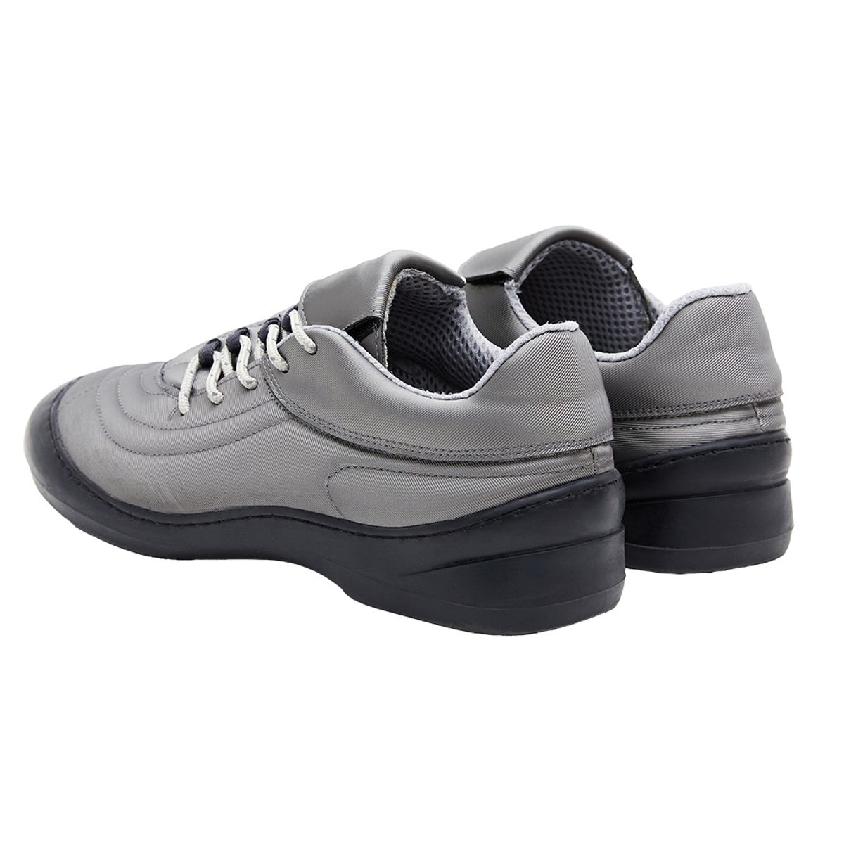 노츠(NOTTZ) [SEEN X NOTTZ] Futsal Sneakers (WOMEN) (Metal Silver)