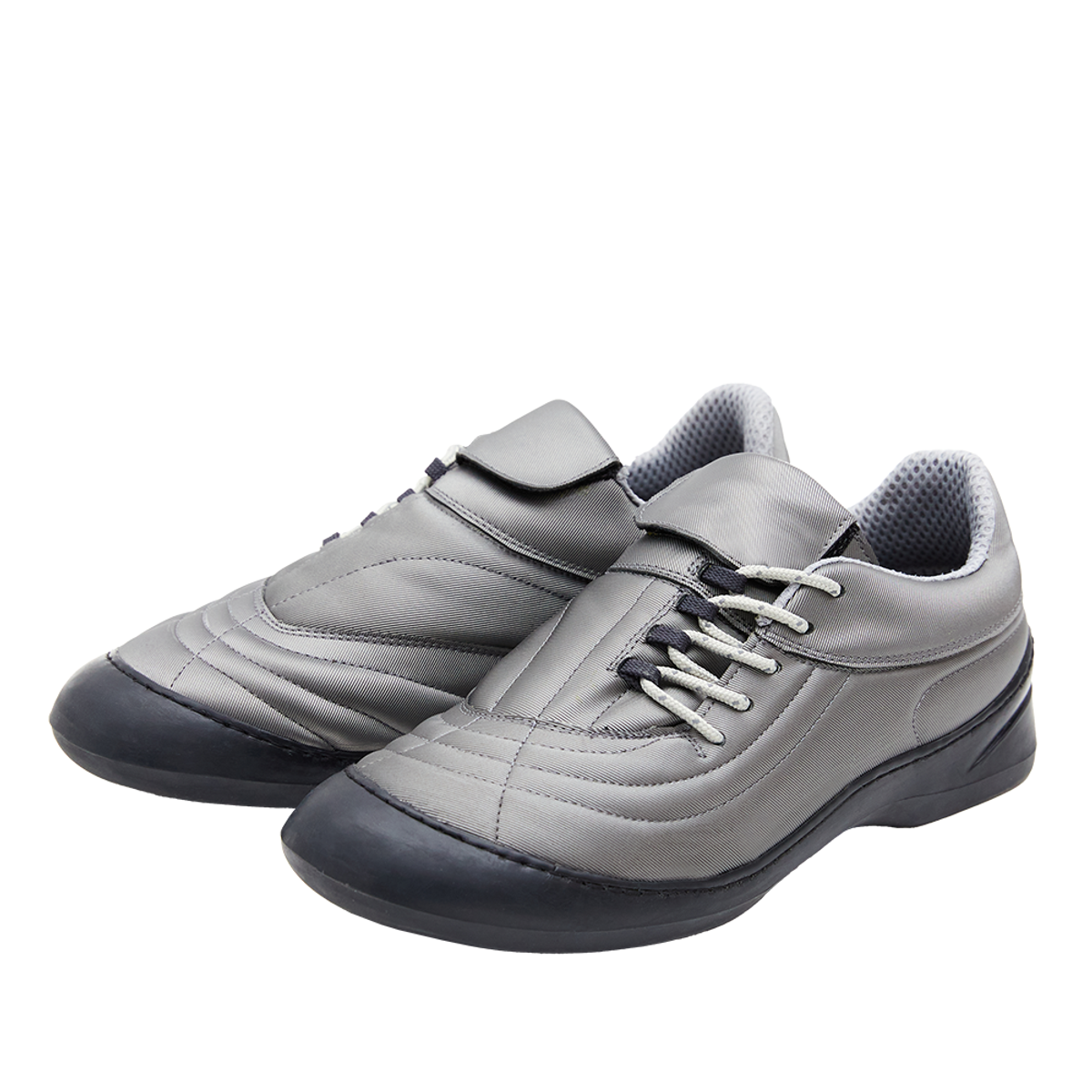 노츠(NOTTZ) [SEEN X NOTTZ] Futsal Sneakers (WOMEN) (Metal Silver)