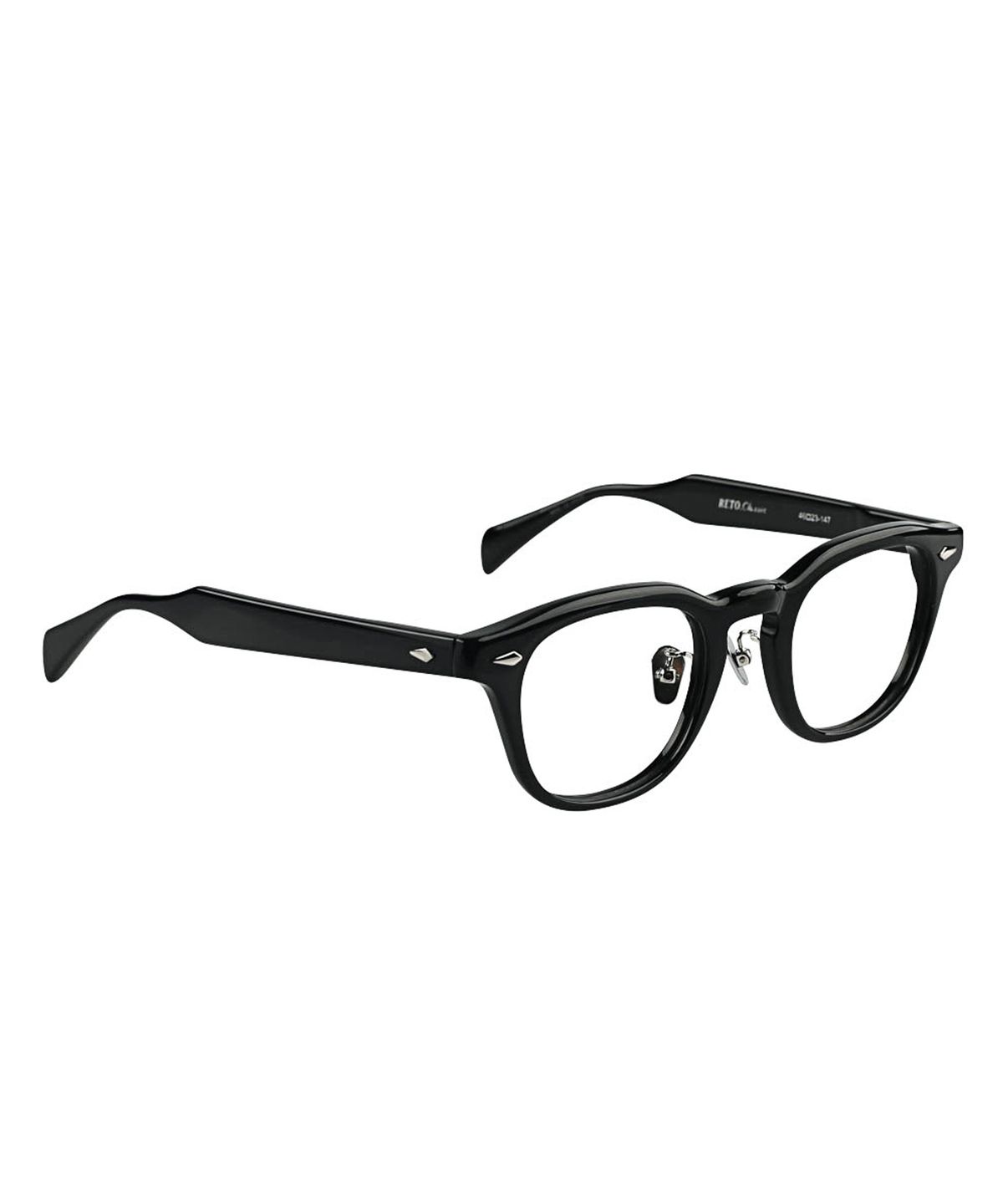앰버옵티컬(AMBEROPTICAL) 레토 클래식 45 블랙 (메탈코받침)