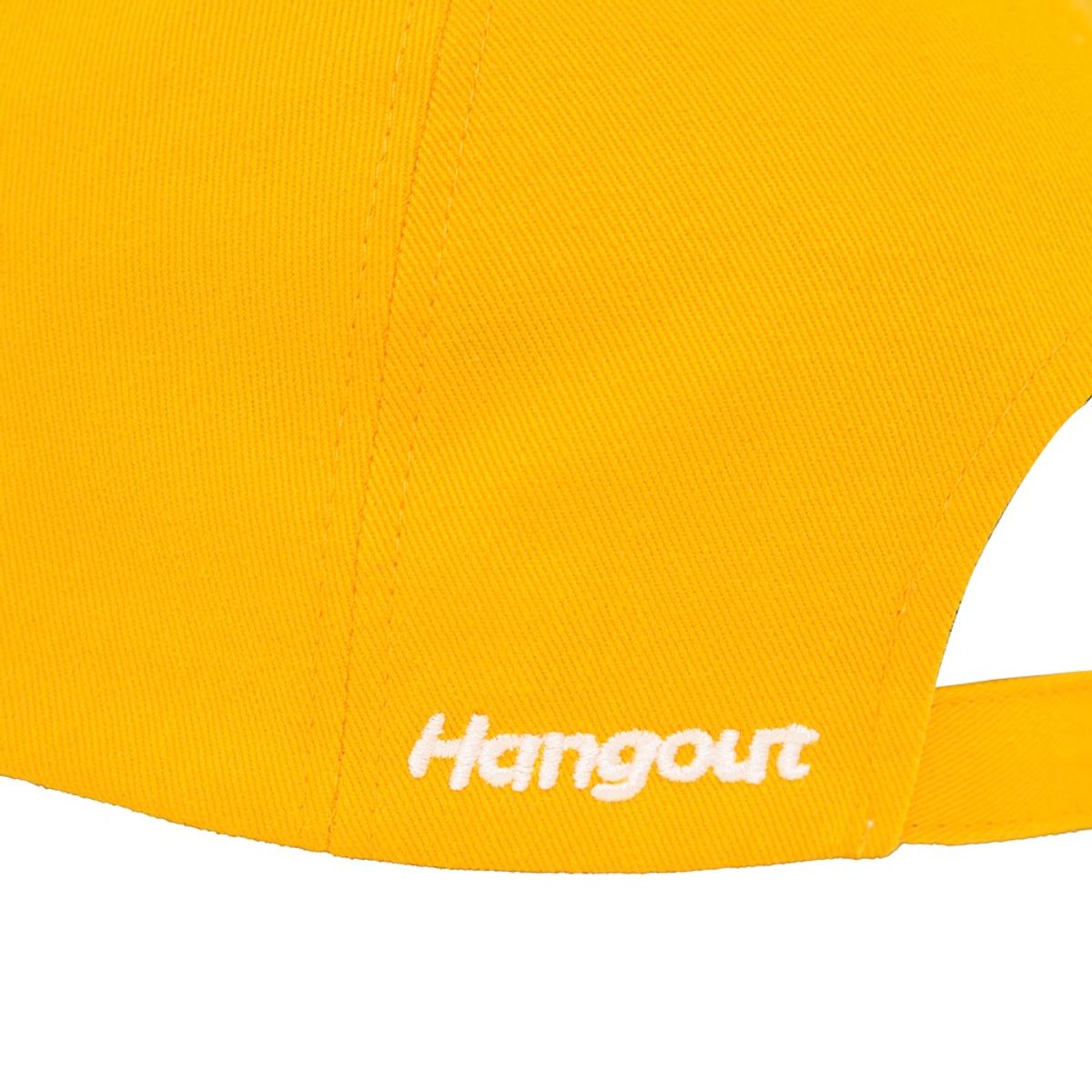 행아웃(HANGOUT) H 로고 노랑캡 (옐로우)