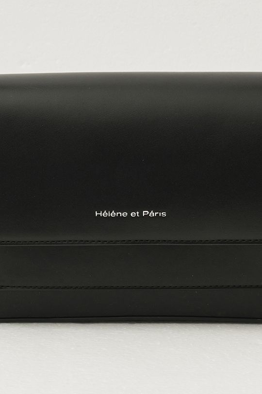 MUSINSA | HELENE PARIS Maroon square shoulder bag