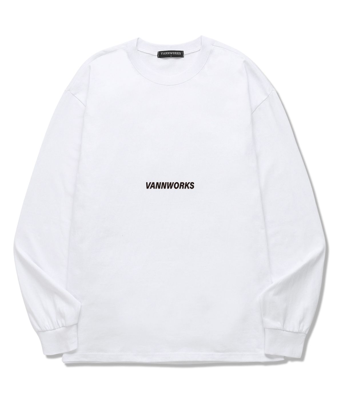 밴웍스(VANNWORKS) Spread Logo 롱슬리브 (VLS0062) 화이트
