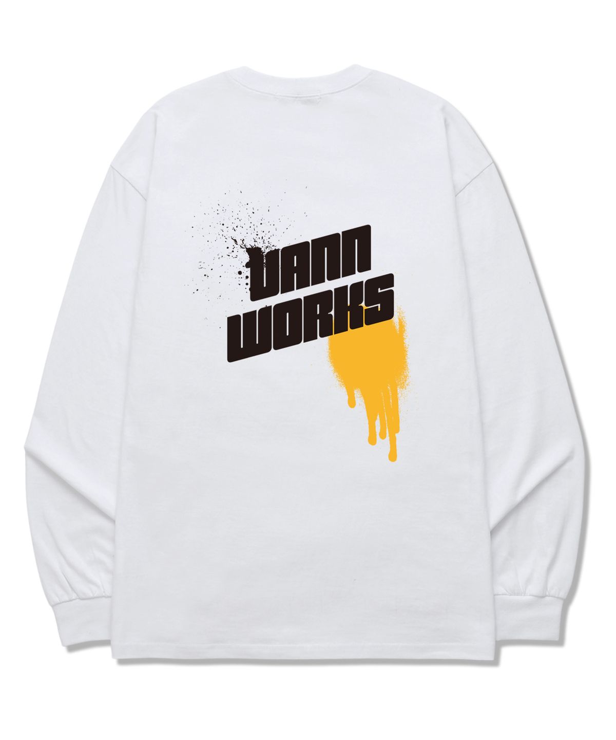 밴웍스(VANNWORKS) Spread Logo 롱슬리브 (VLS0062) 화이트