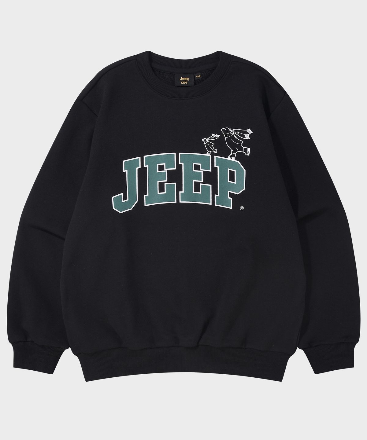 지프키즈(JEEPKIDS) 리틀 폴라베어 셋업(KR5TSU804BK_KR5TPU804BK)