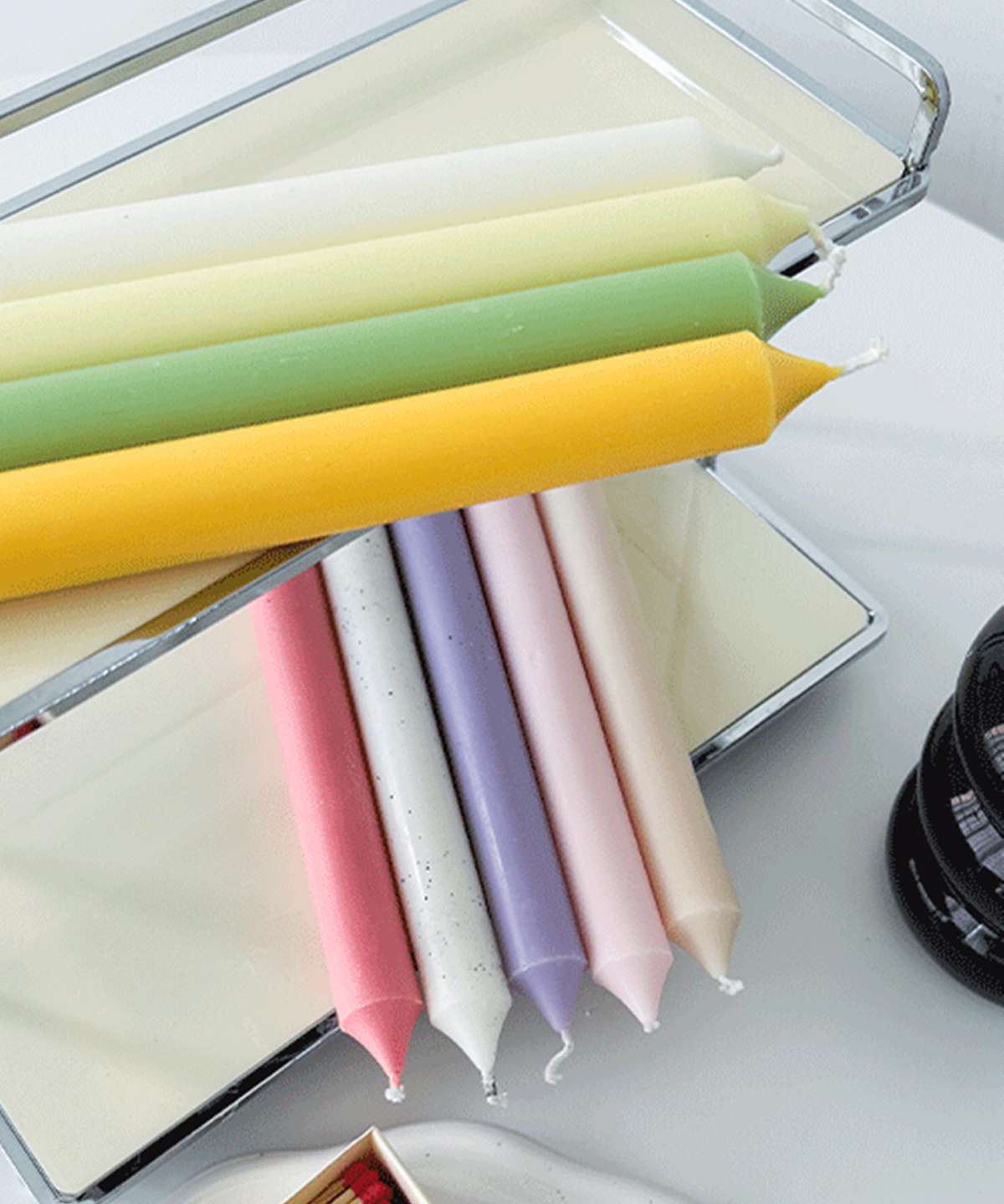 류블류샵(LYUBLYUSHOP) 소이향초 테이퍼초 캔들 9colors