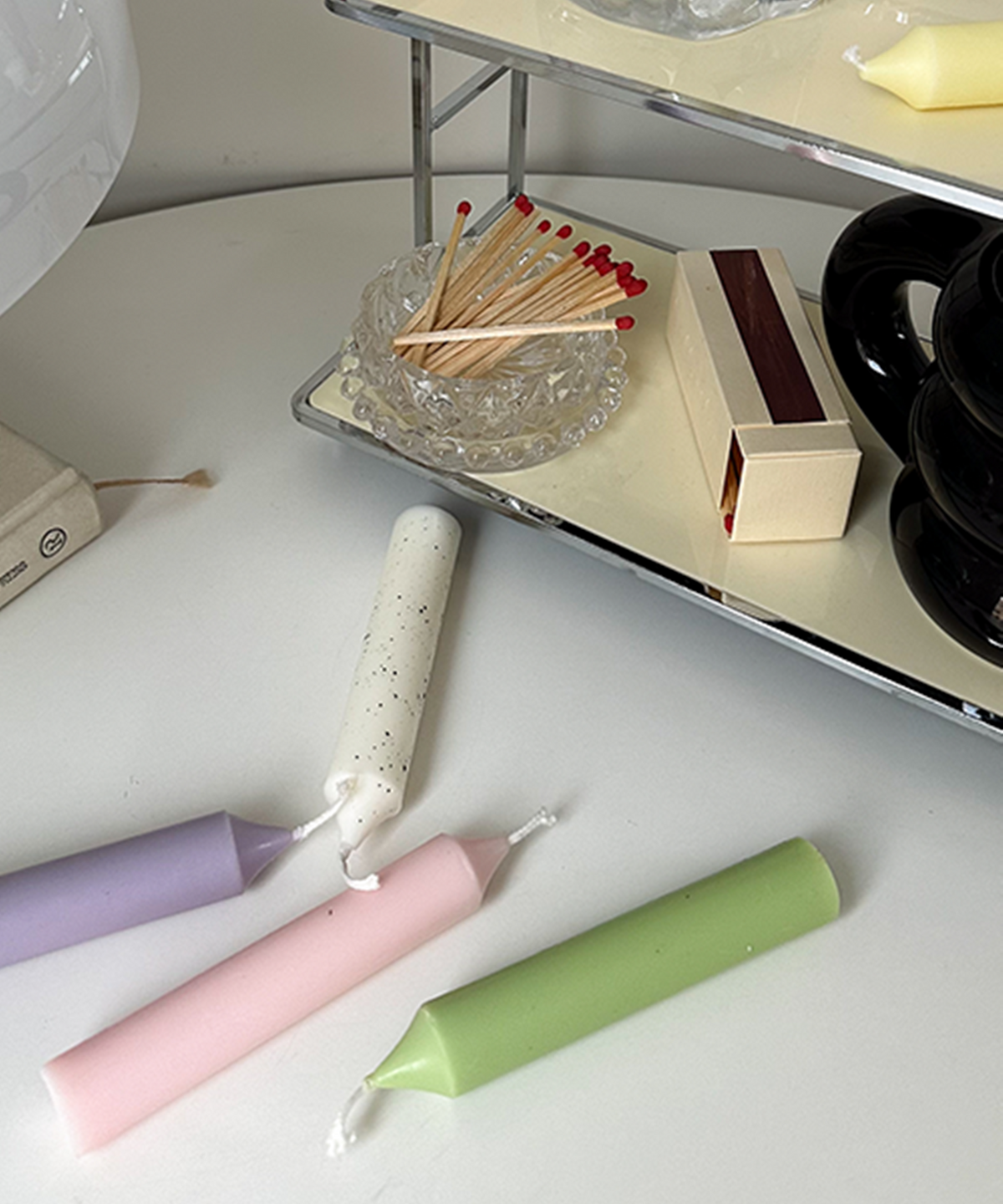 류블류샵(LYUBLYUSHOP) 소이향초 테이퍼초 캔들 9colors