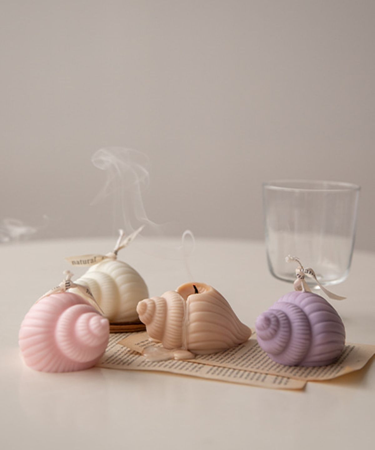 류블류샵(LYUBLYUSHOP) 오브제 소라캔들 향초 4colors