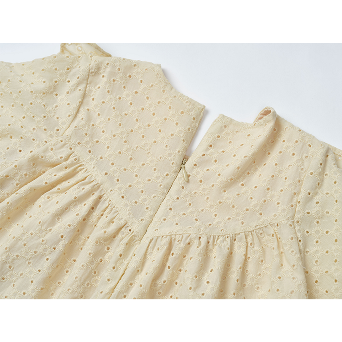 라메종드도도(LA MAISON DE DODO) Elysee Embroidery Dress_Lemon Chiffon 여름 여아원피스