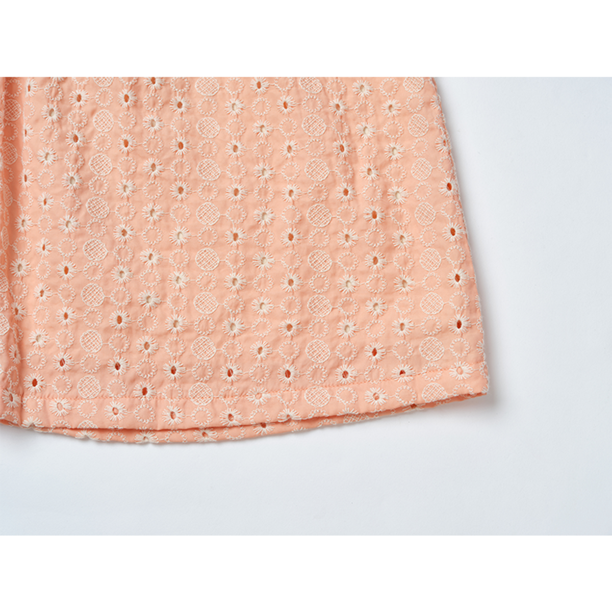 라메종드도도(LA MAISON DE DODO) Elysee Embroidery Dress_Apricot Orange 여름 여아원피스