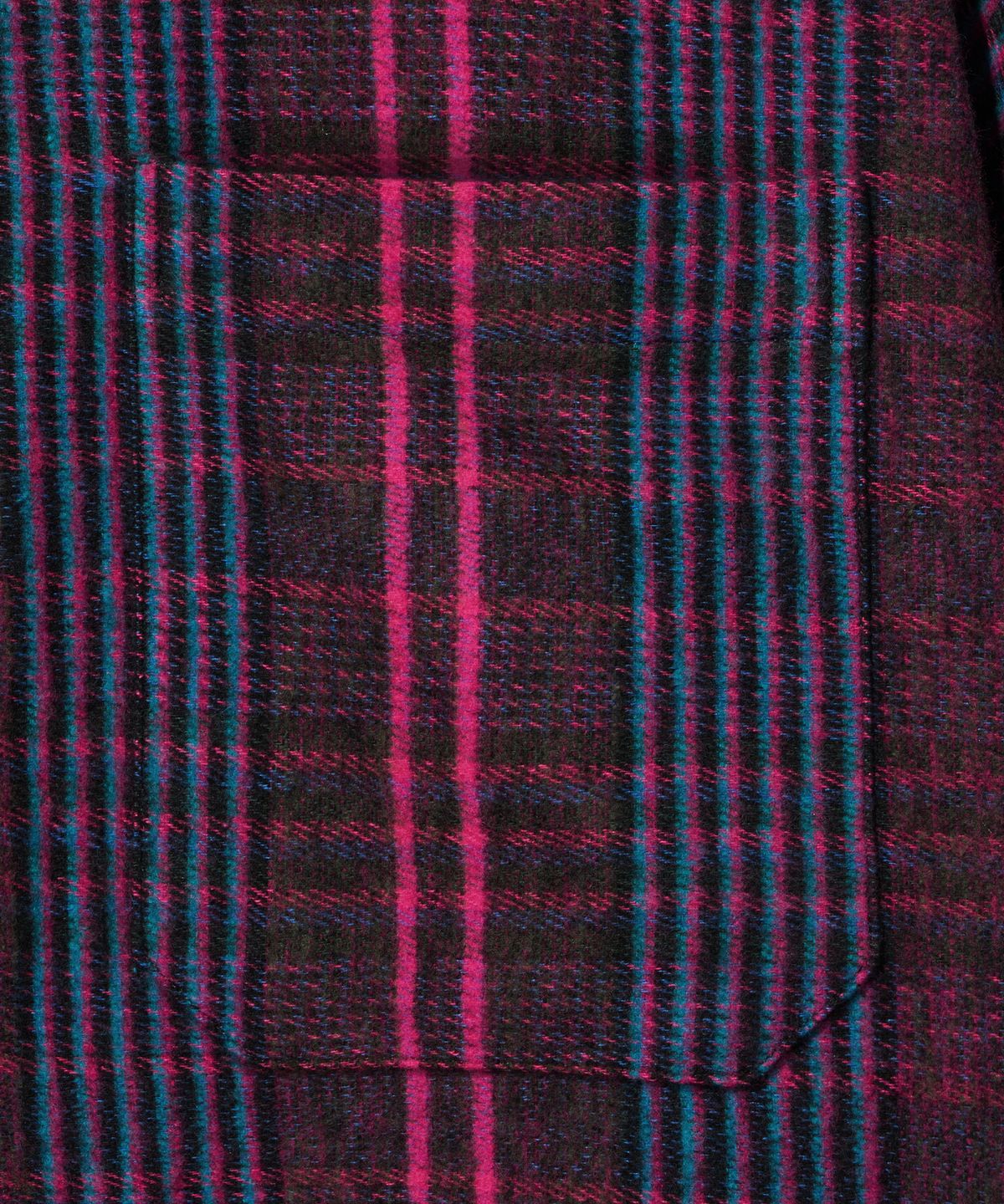 다이아몬드 레이라(DIAMOND LAYLA) Lava Flow Fluff Cotton Check Shirt S162  Opera Pink