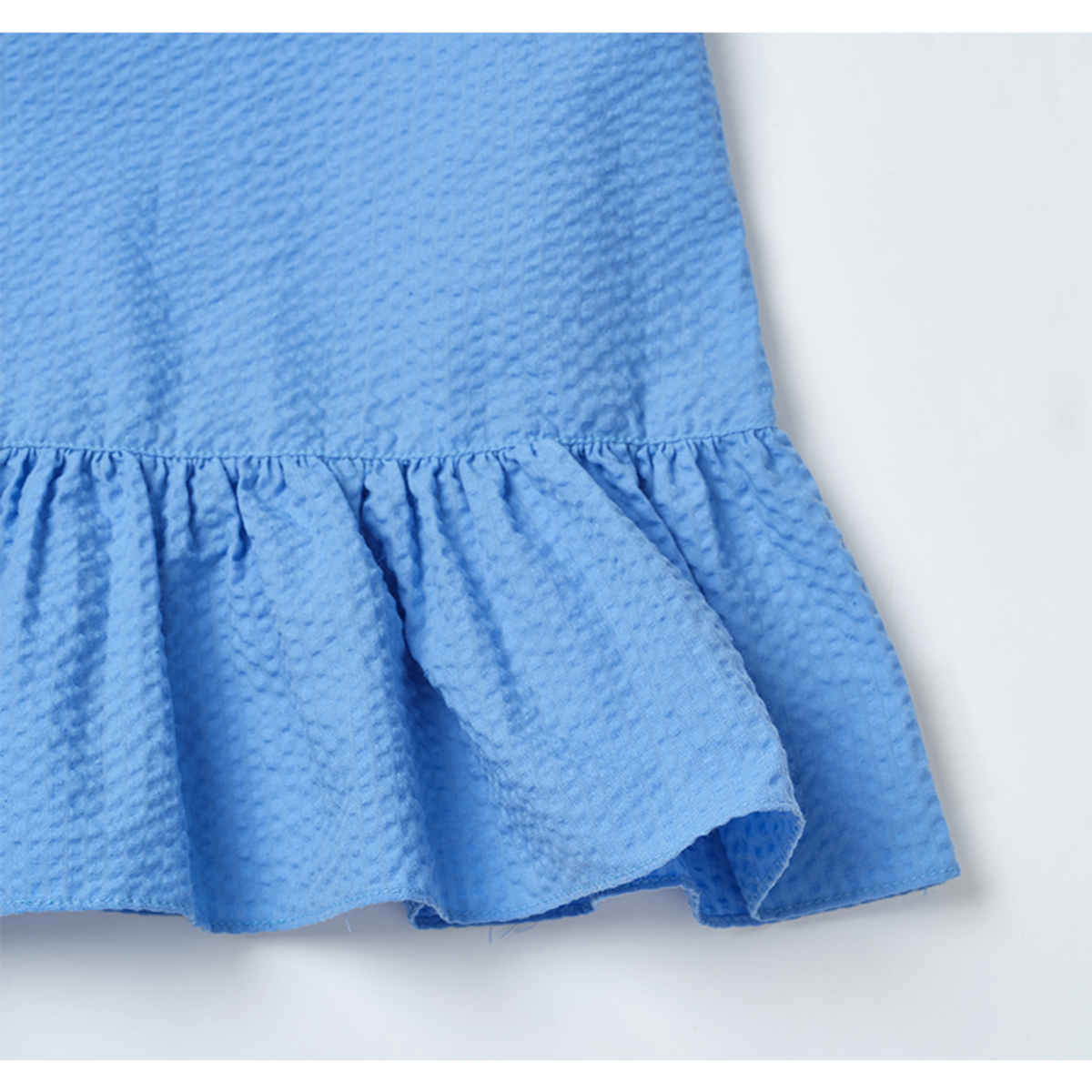 라메종드도도(LA MAISON DE DODO) Summer Marine Dress with Ruby Heart_Carolina School Blue 여름 여아원피스