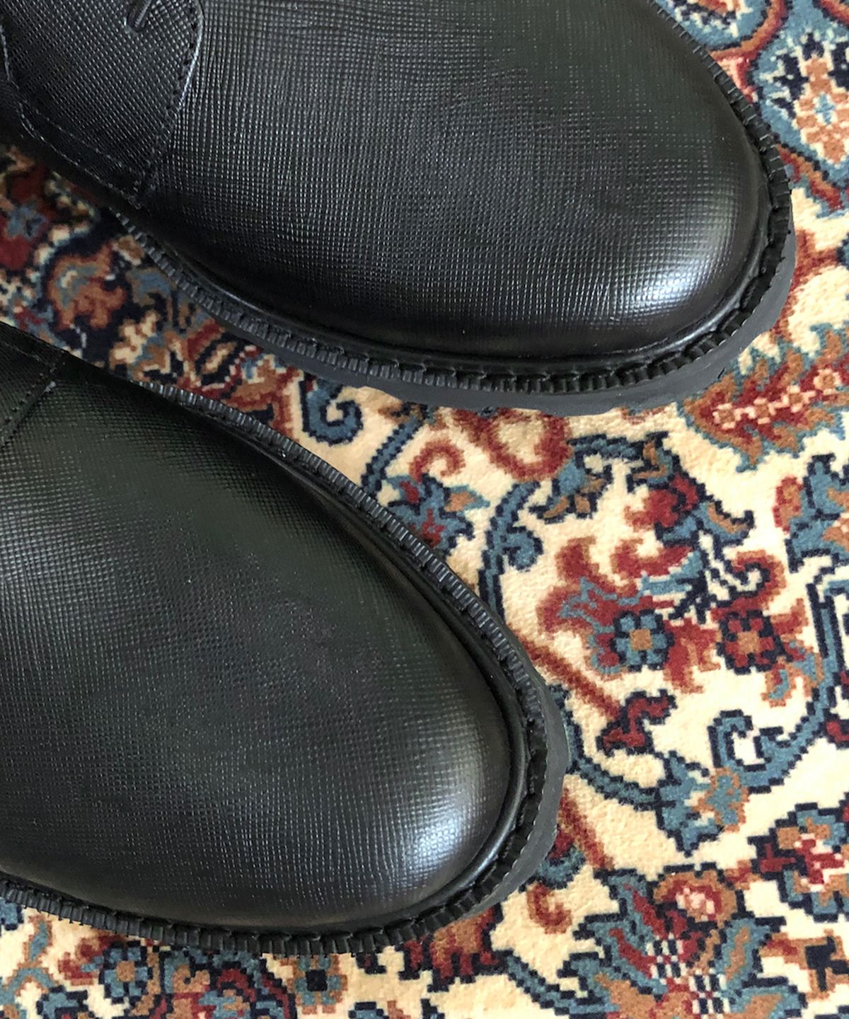 조앤슈(JOENSHOE) 자렛 비즈니스 워커 더비슈즈 블랙 사피아노