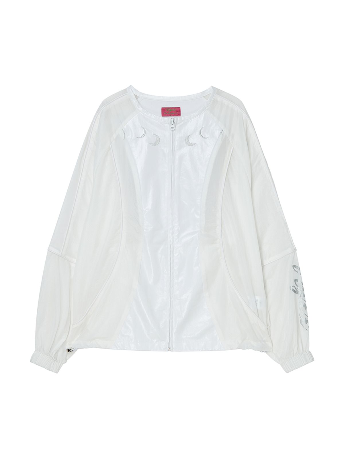 엔와이엑스엑스(NYXX) COATING COLLARLESS JACKET WHITE