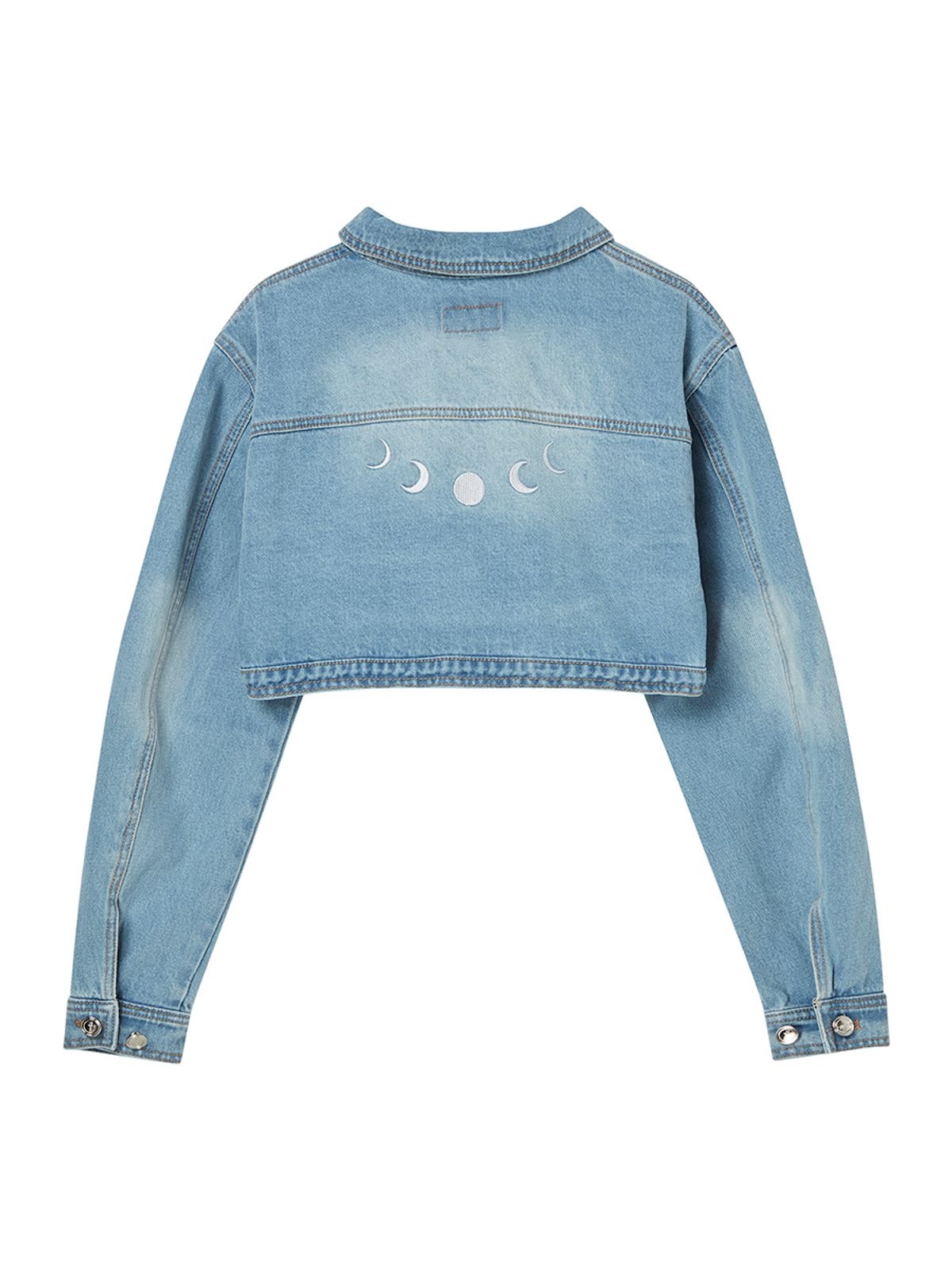 엔와이엑스엑스(NYXX) BOLERO SHAPE DENIM JACKET LIGHT BLUE