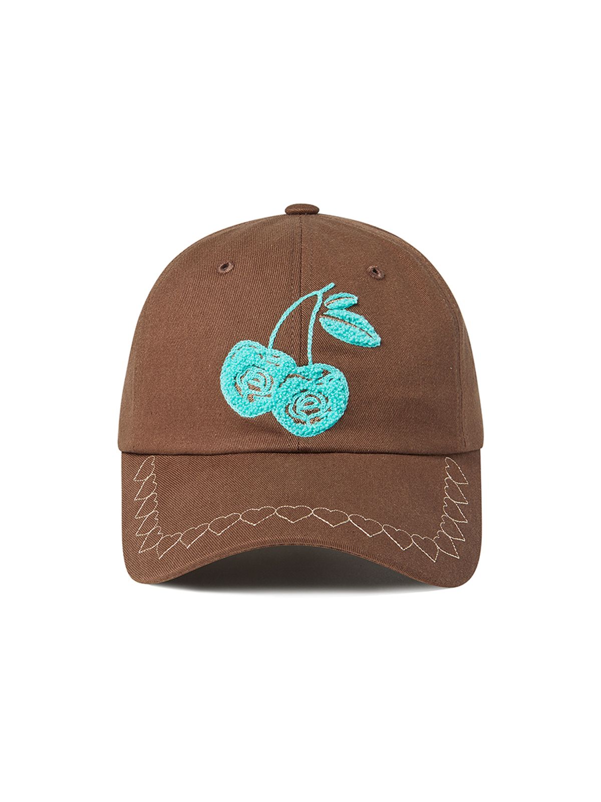 엔와이엑스엑스(NYXX) CHERRY BELL HEARTLINE CAP BROWN
