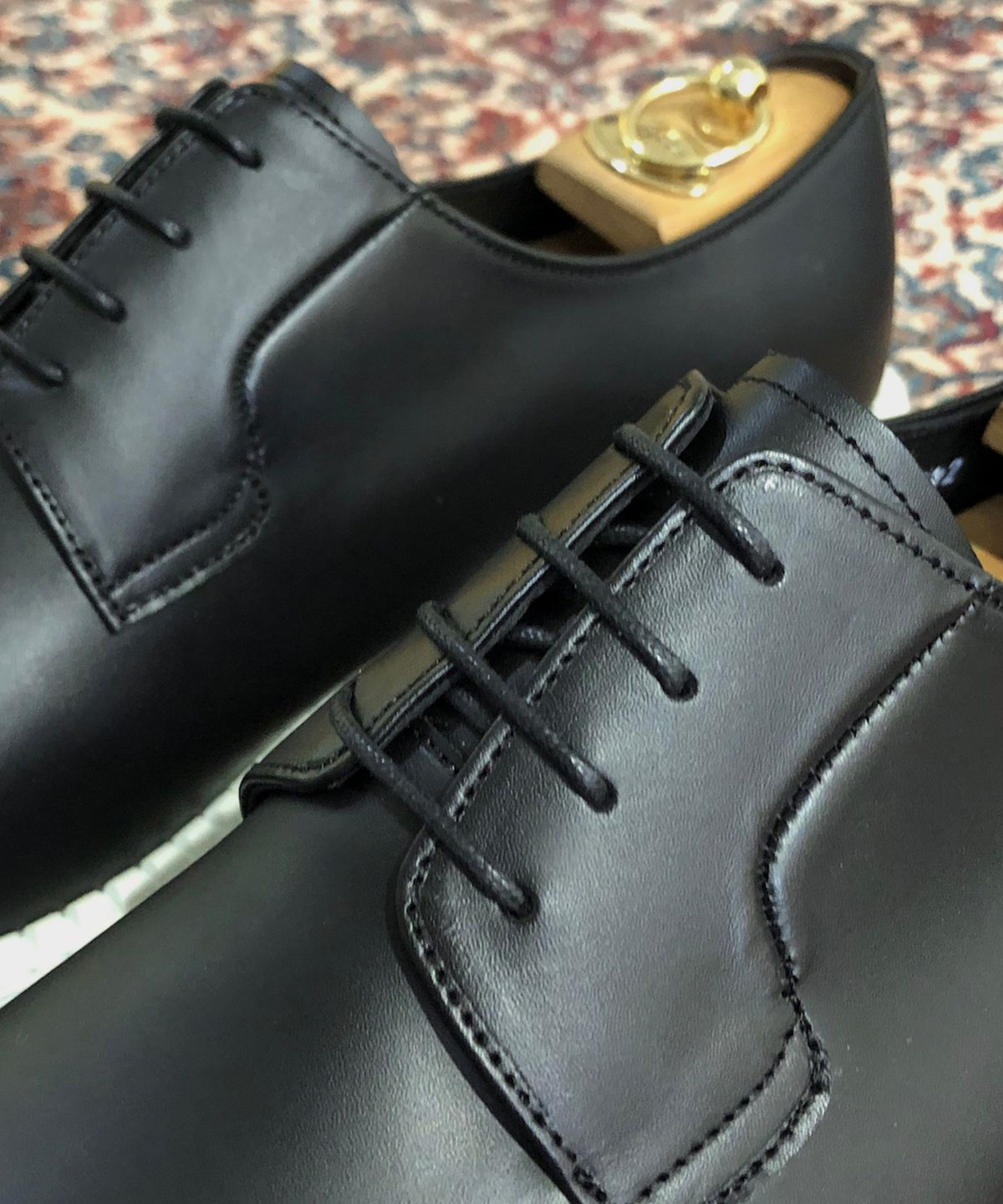 조앤슈(JOENSHOE) 휴만 투톤 워커 블랙