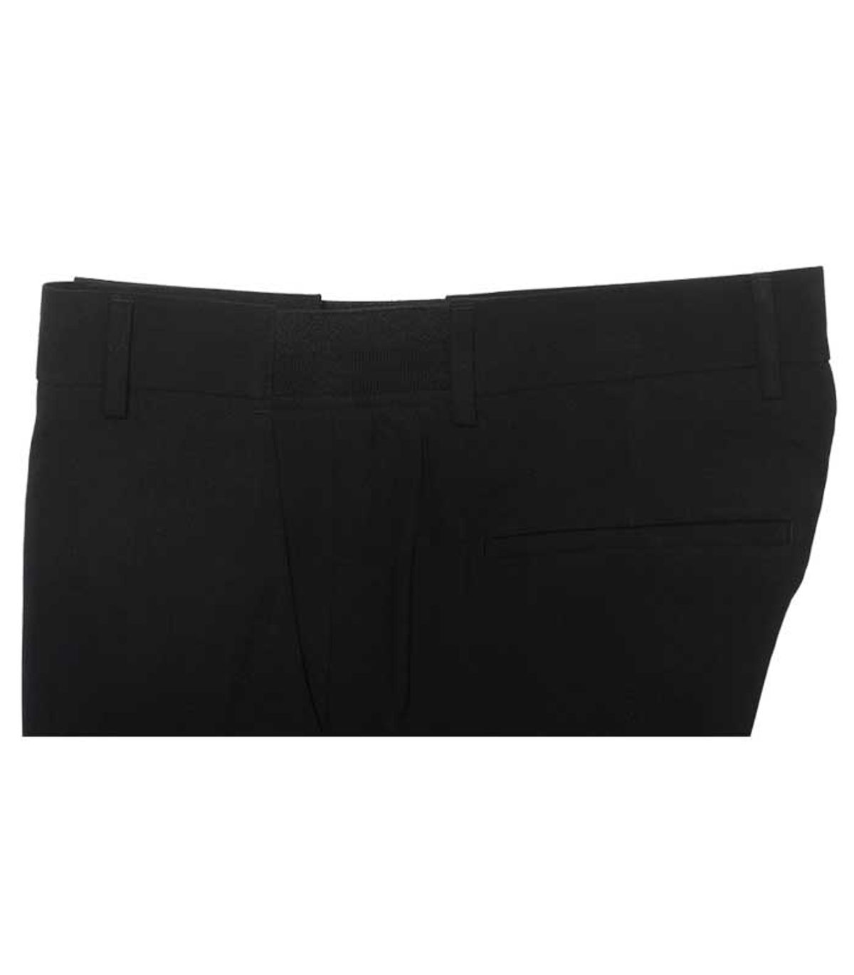 블랙브라운(BLACKBROWN) 슬림핏 사이드 밴딩 슬랙스 [BLACK]