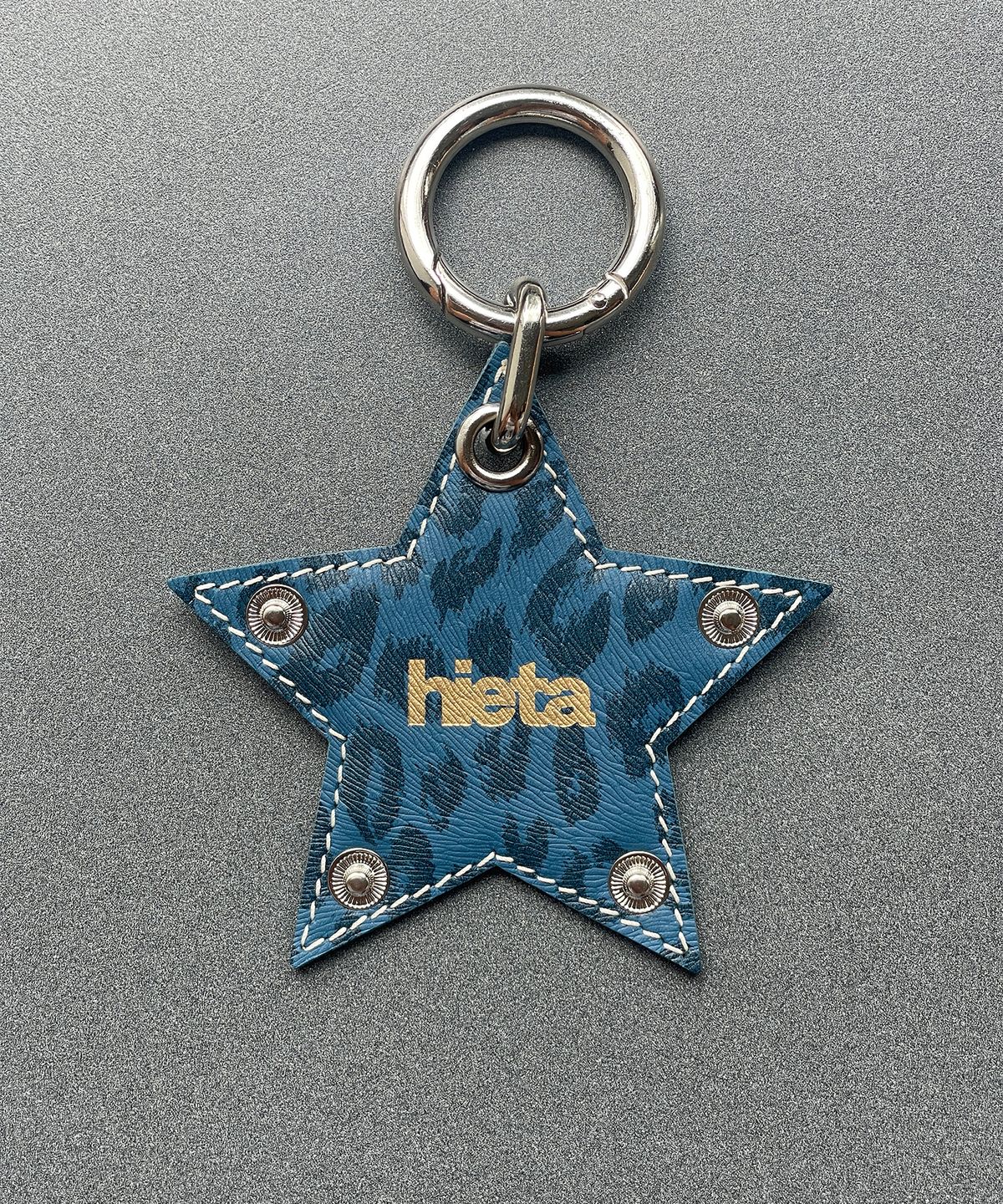 히에타(HIETA) Tanny Keyring / Blue Leopard