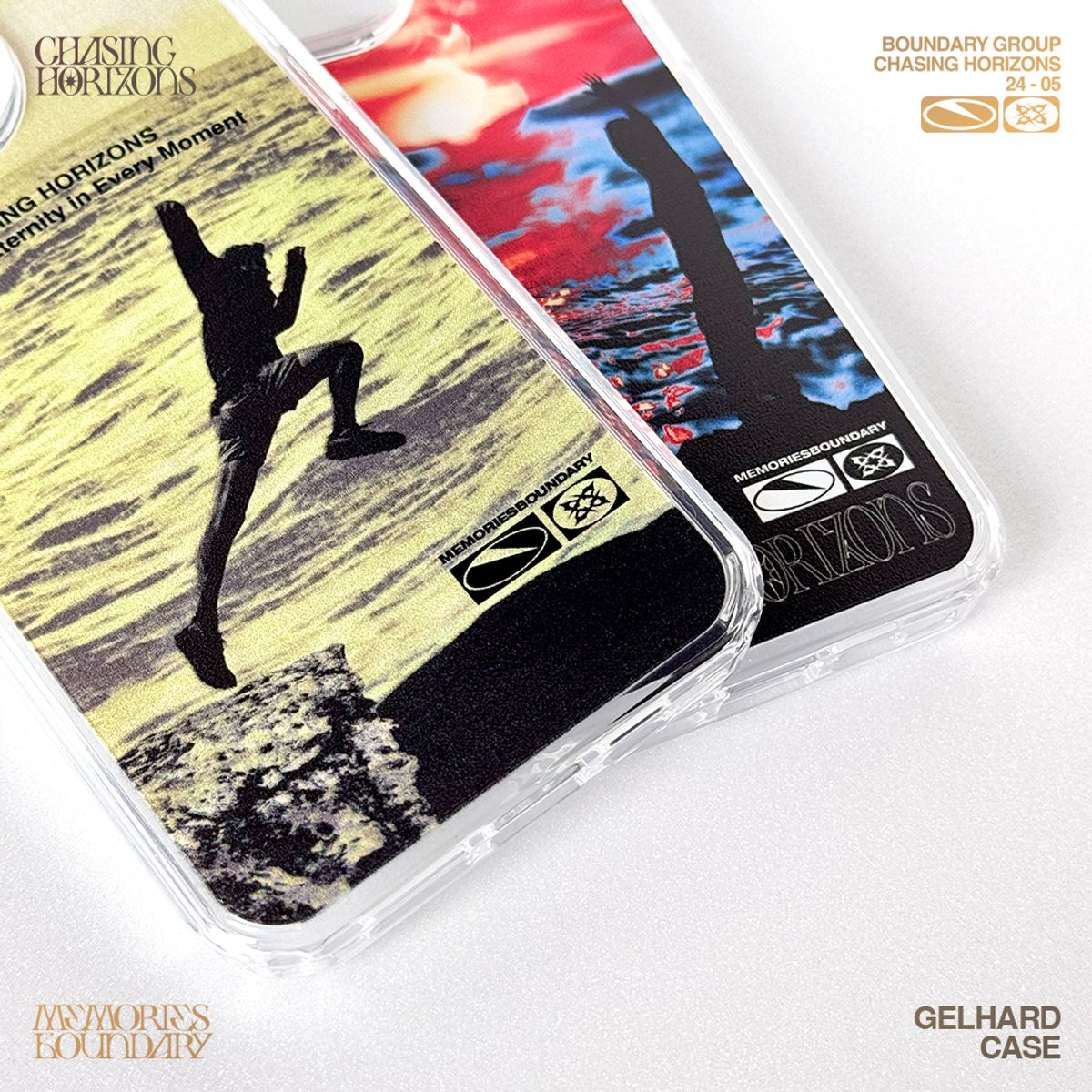메모리즈바운더리(MEMORIESBOUNDARY) Chasing Horizons Phone Case (Y-Green)