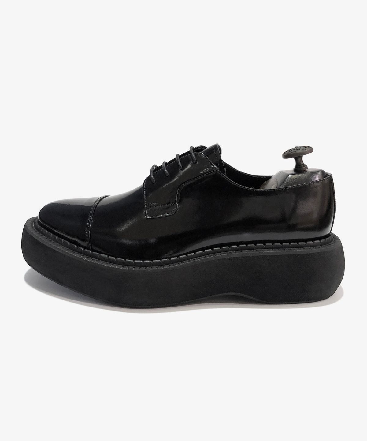 조앤슈(JOENSHOE) 5cm 라이트오버솔 스트레이트팁 클리퍼